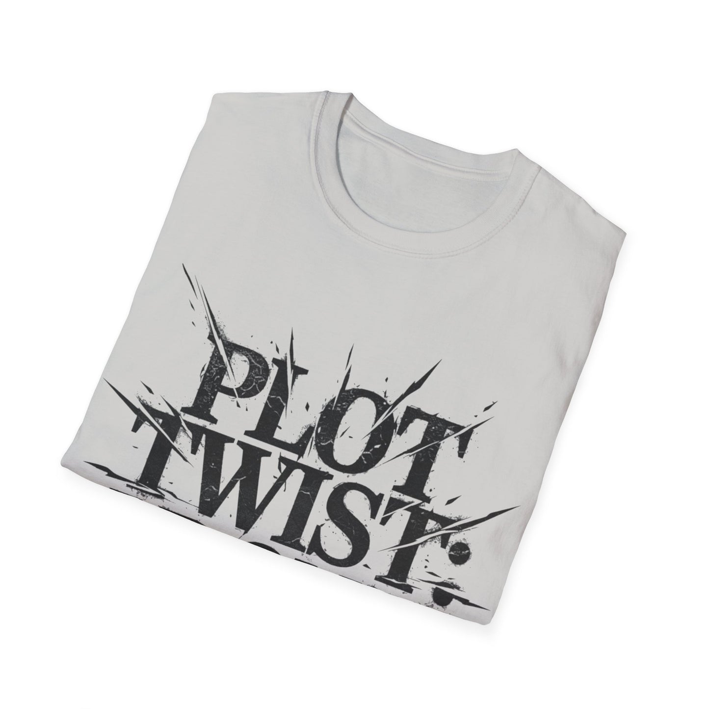 Plot Twist I Don't Care Unisex Softstyle T-Shirt