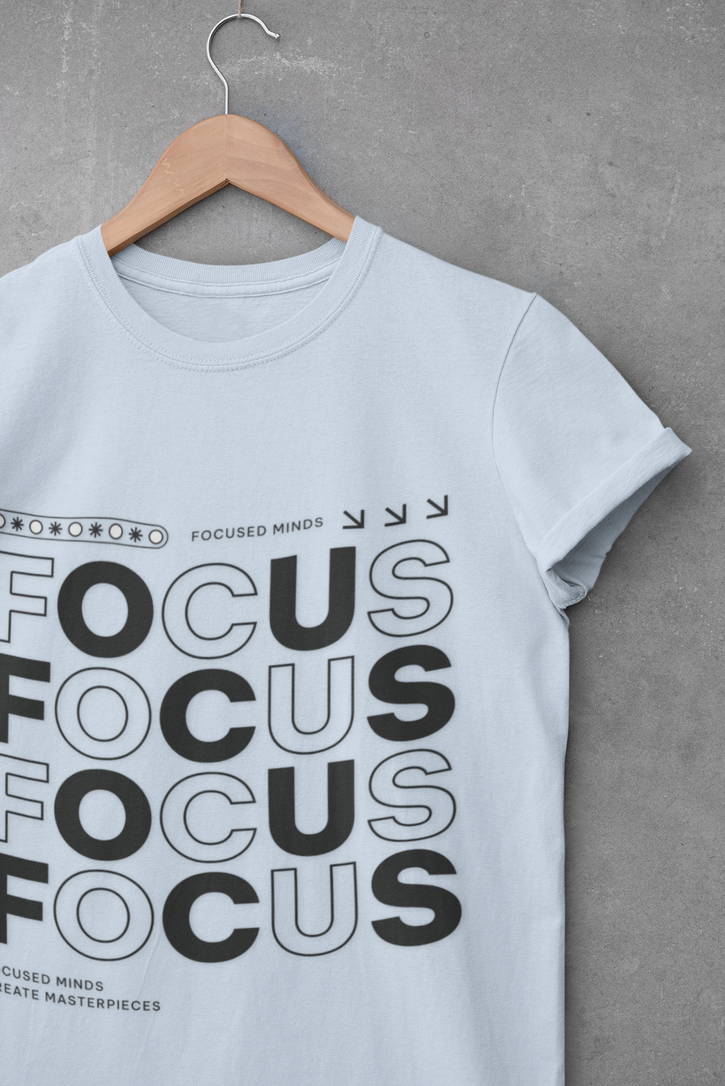 Focus Motivational Unisex T-Shirt
