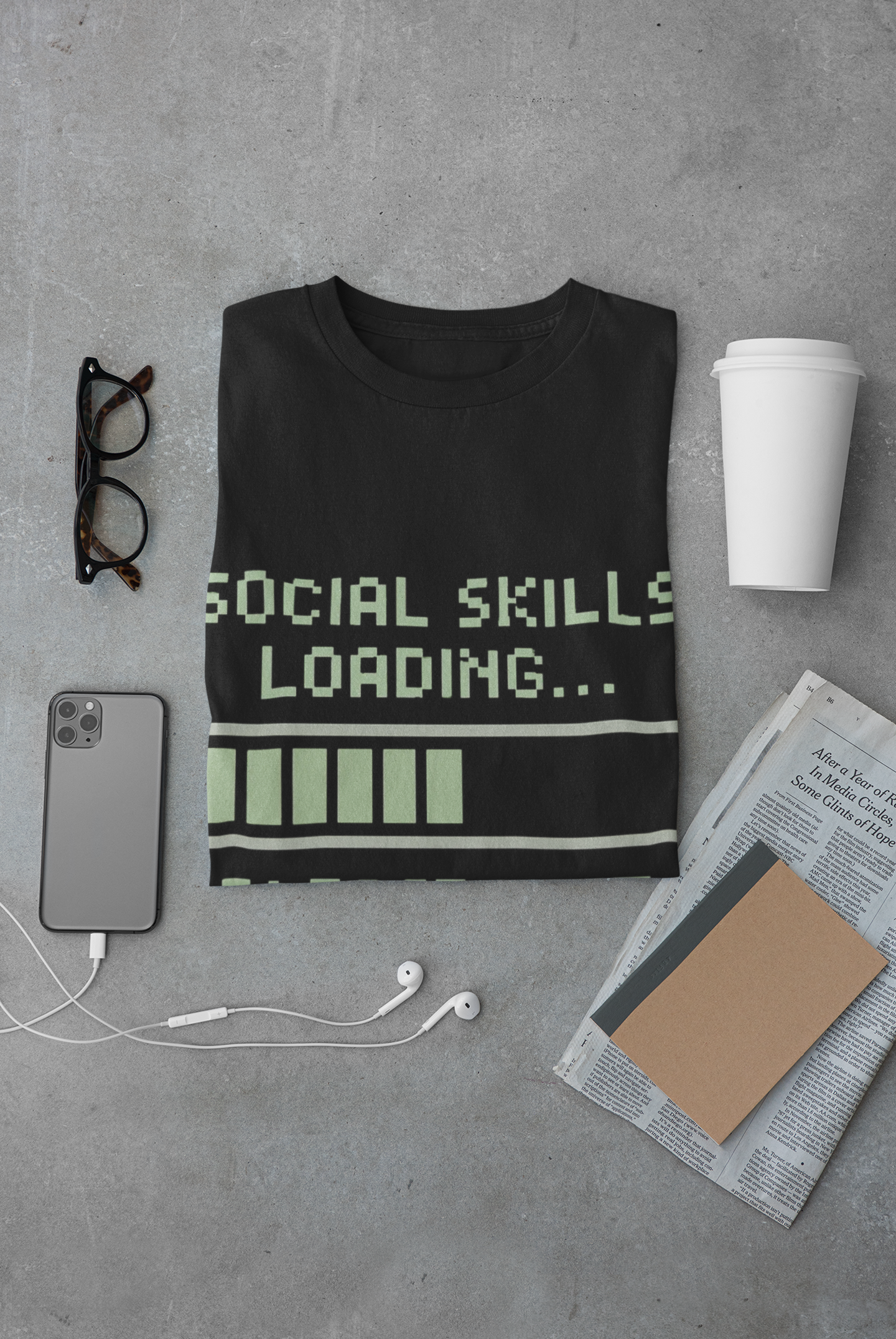 Social Skills Loading T-Shirt