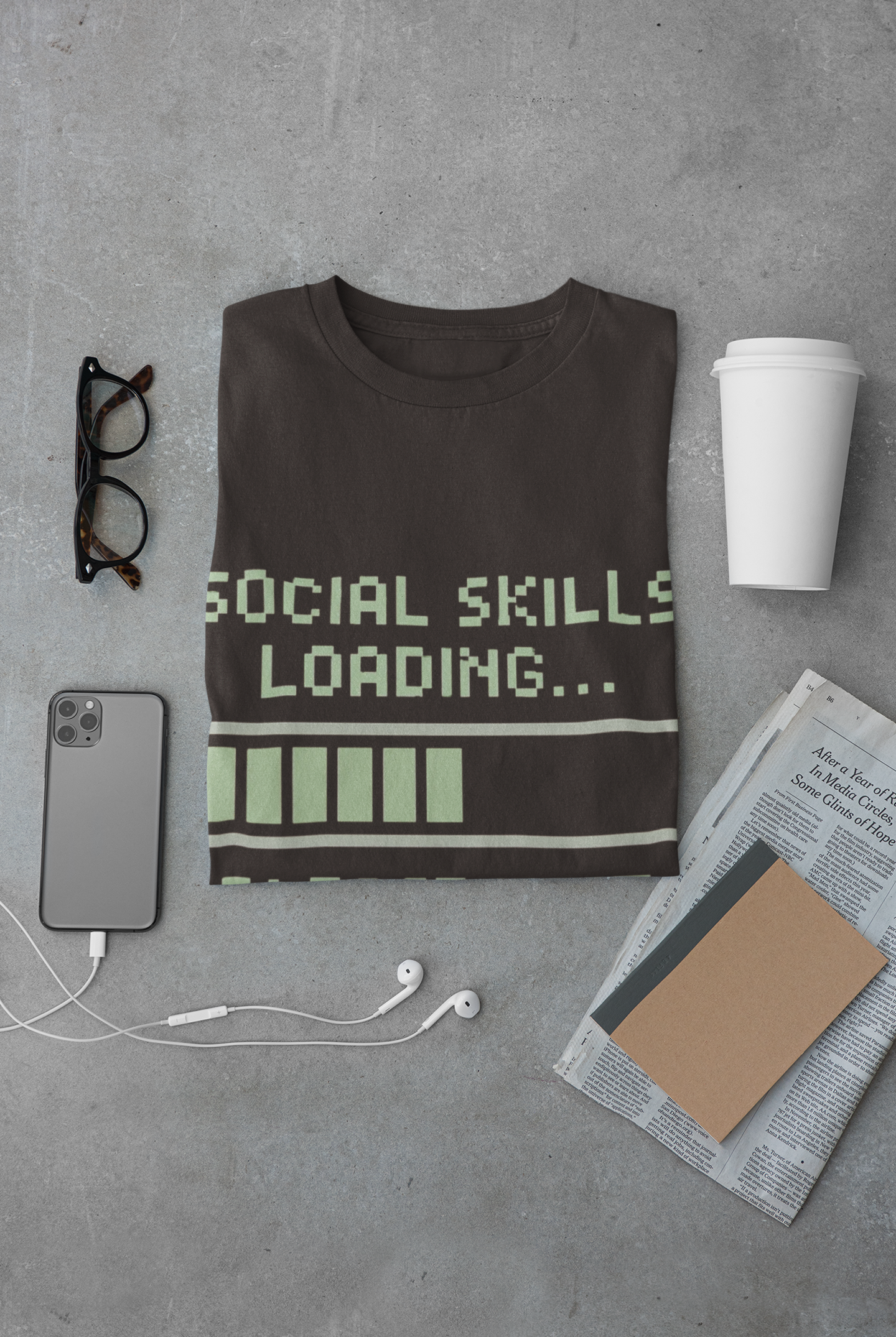 Social Skills Loading T-Shirt