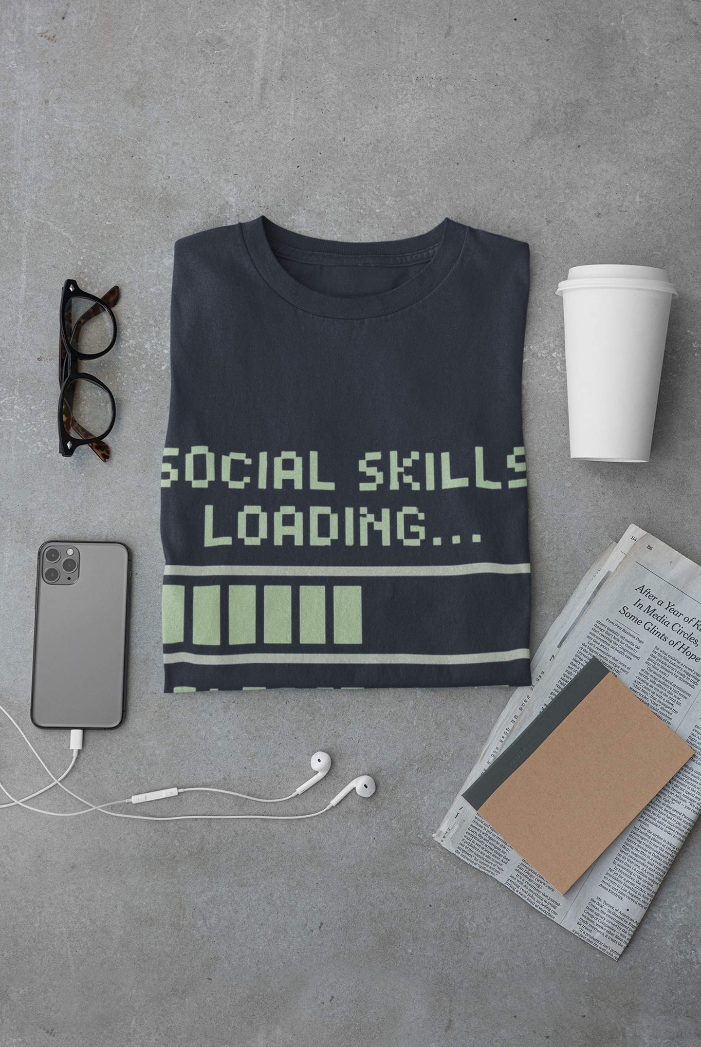Social Skills Loading T-Shirt