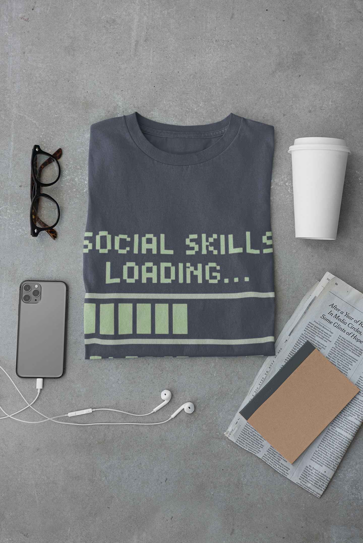 Social Skills Loading T-Shirt