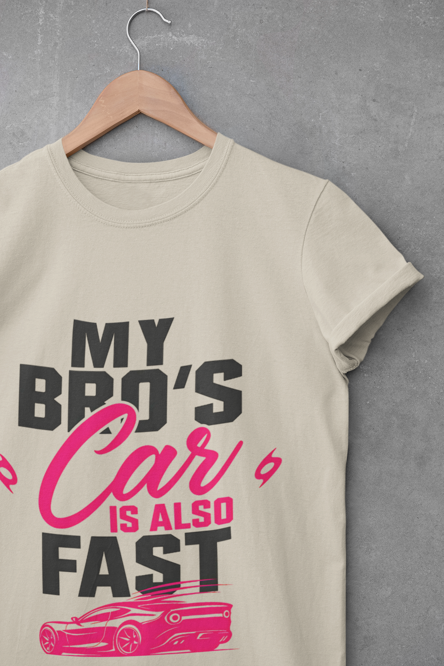 My Bro's Car Unisex Softstyle T-Shirt