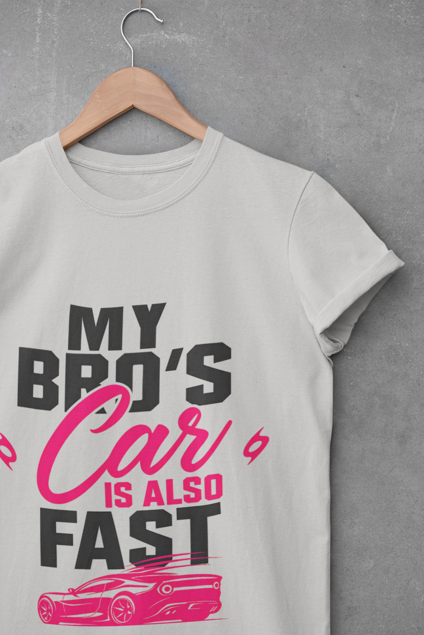 My Bro's Car Unisex Softstyle T-Shirt