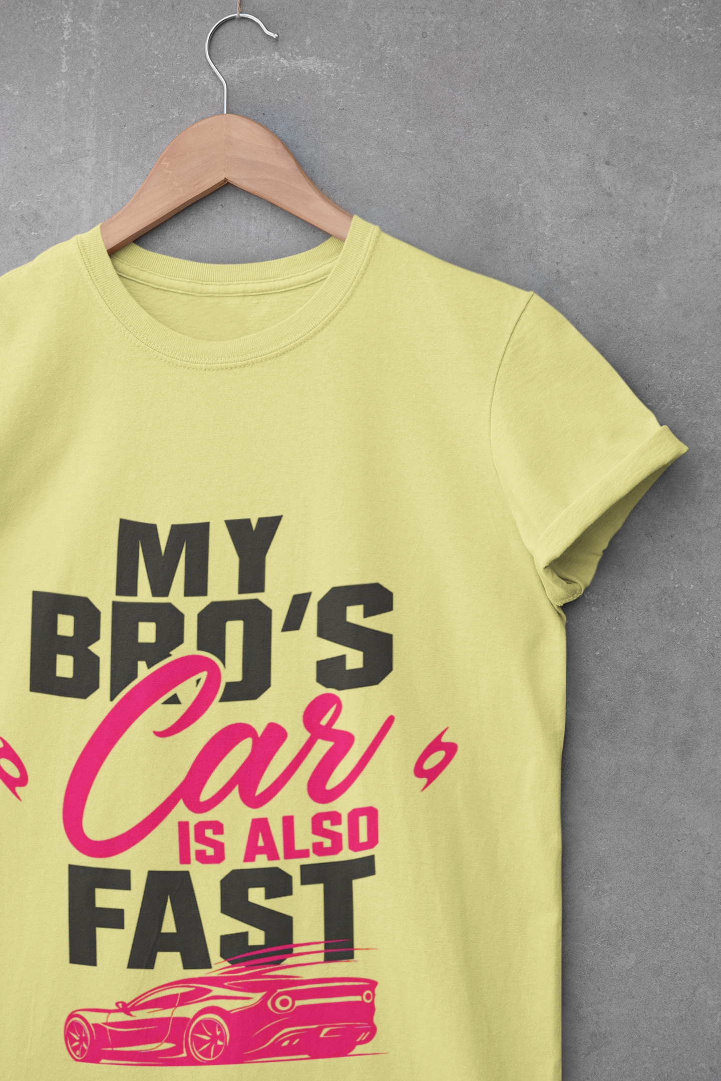 My Bro's Car Unisex Softstyle T-Shirt