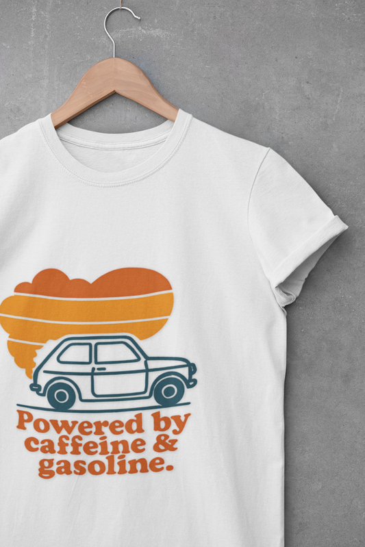 Retro Car & Coffee T-Shirt