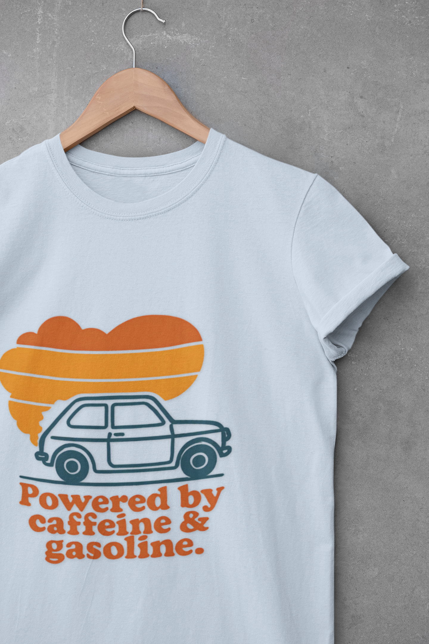 Retro Car & Coffee T-Shirt