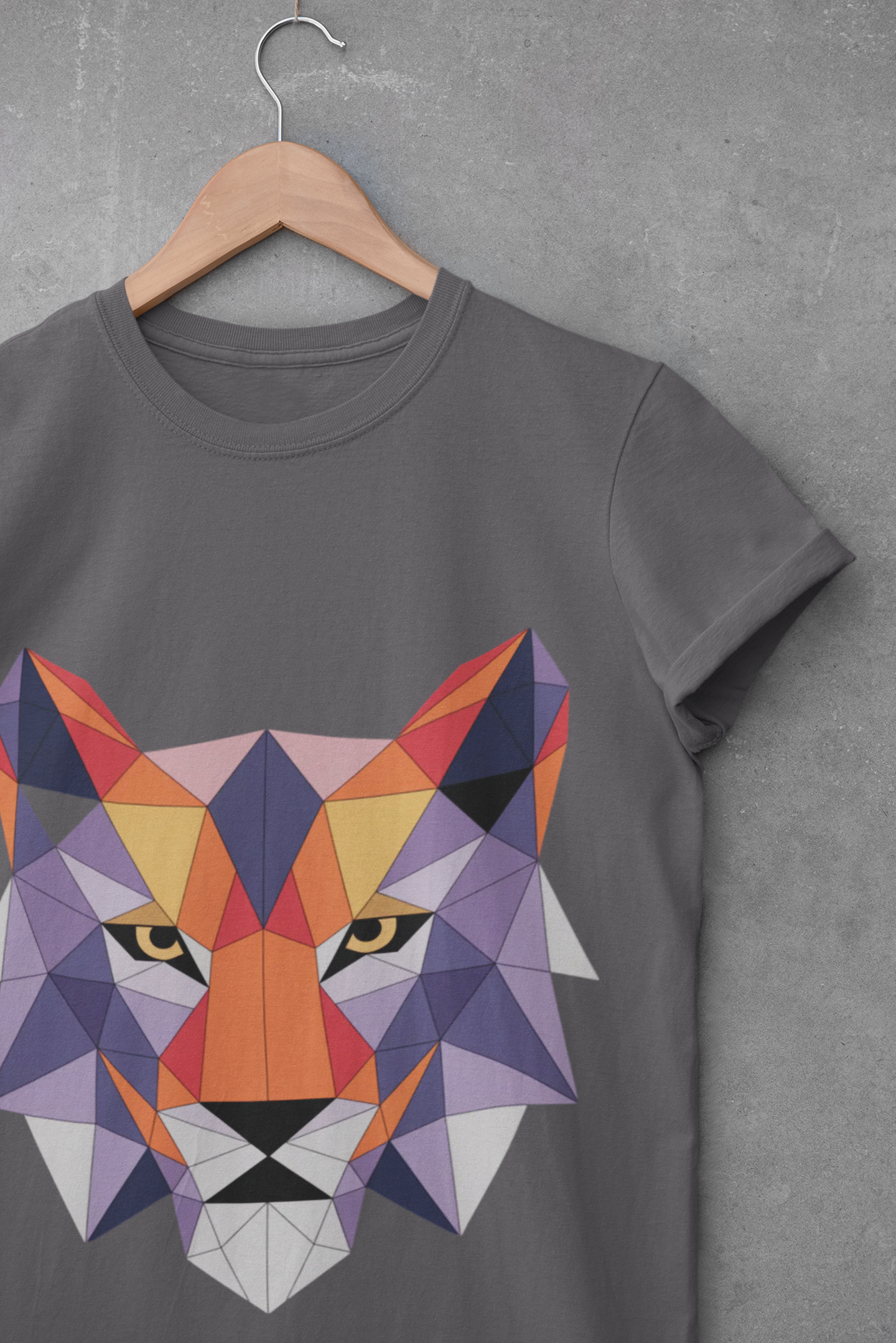 Geometric Lion T-Shirt
