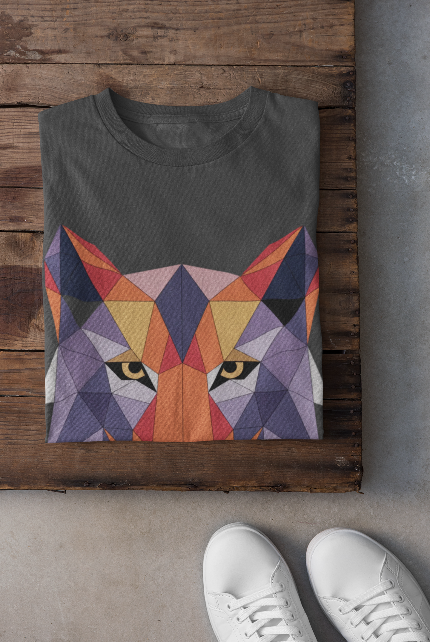 Geometric Lion T-Shirt
