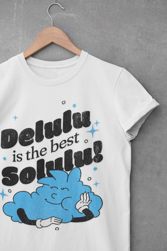 Delulu is the Best Solulu Unisex Softstyle T-Shirt