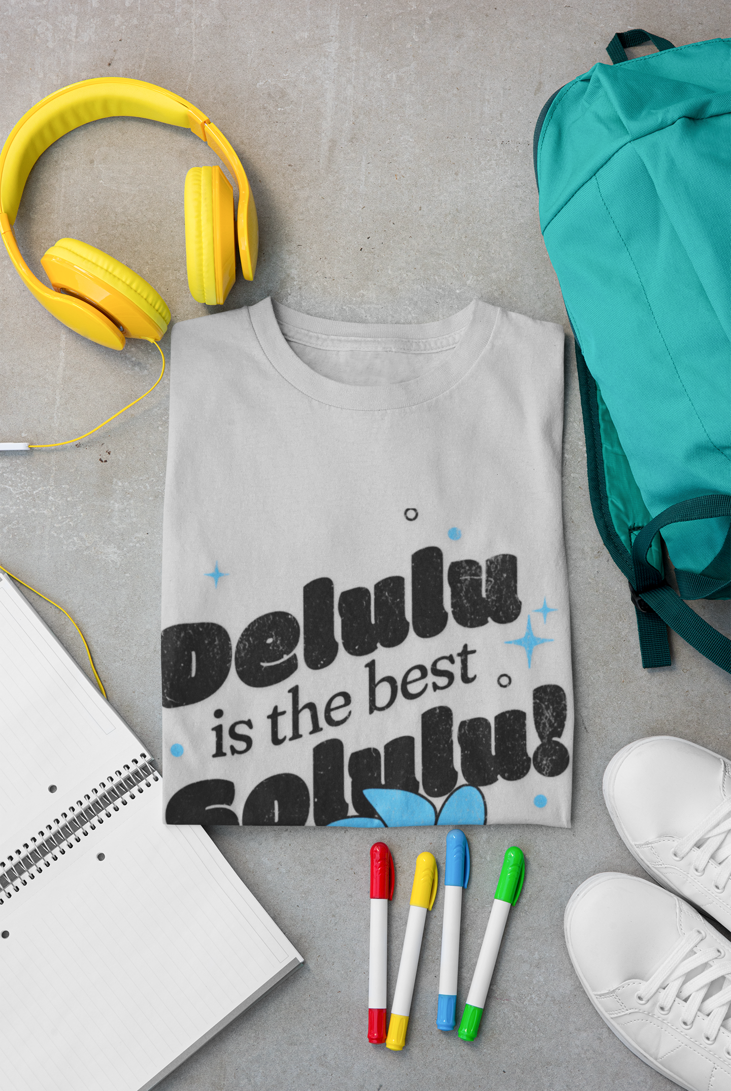 Delulu is the Best Solulu Unisex Softstyle T-Shirt