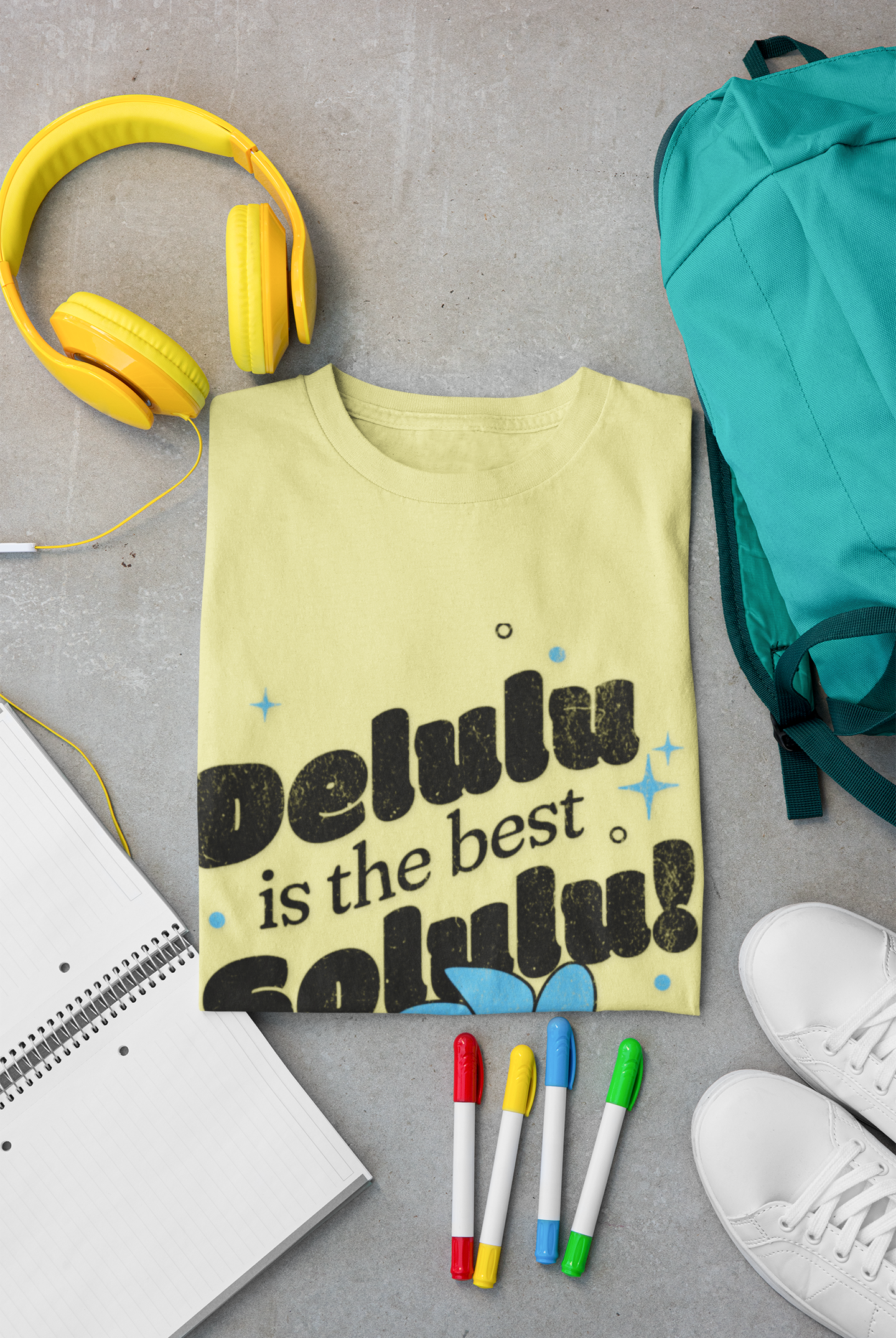 Delulu is the Best Solulu Unisex Softstyle T-Shirt