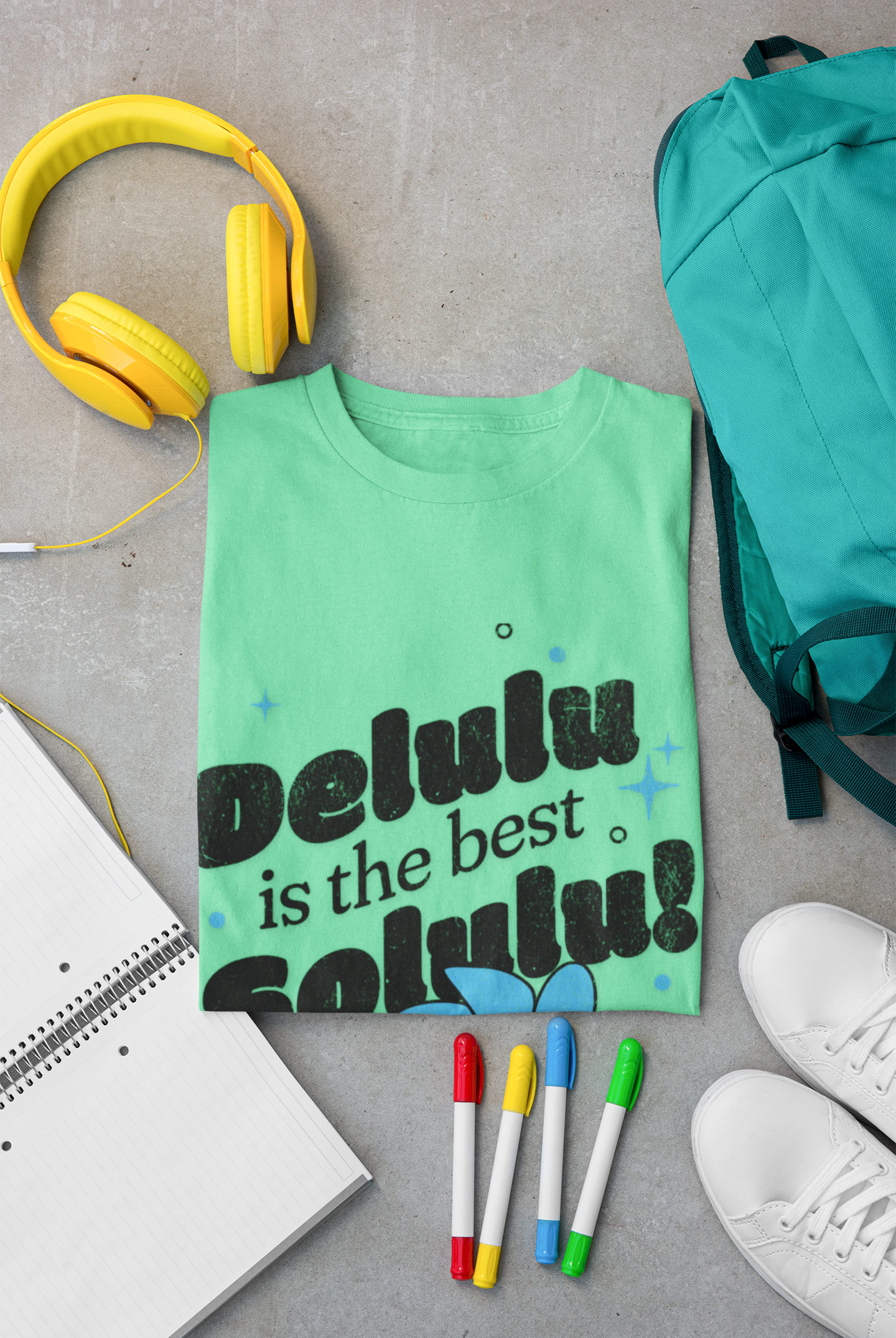 Delulu is the Best Solulu Unisex Softstyle T-Shirt