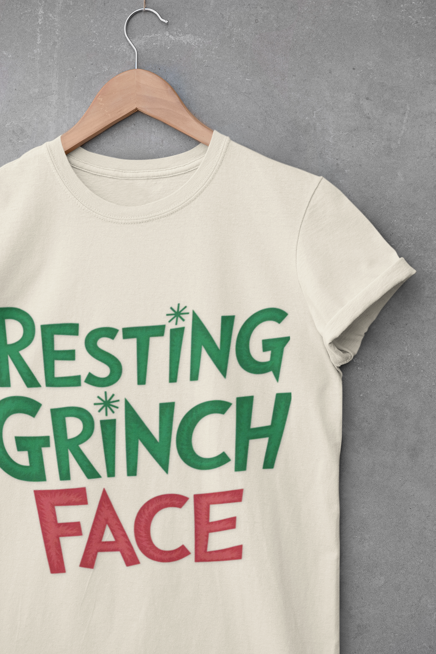 Resting Grinch Face Unisex Softstyle T-Shirt