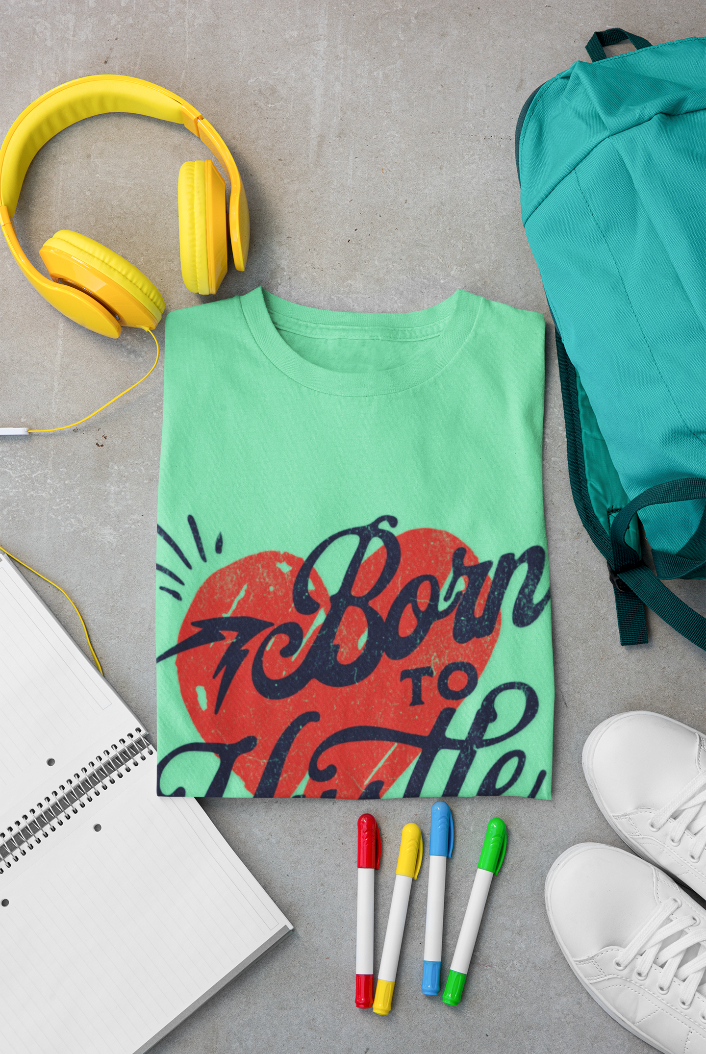 Born to Hustle Unisex Softstyle T-Shirt