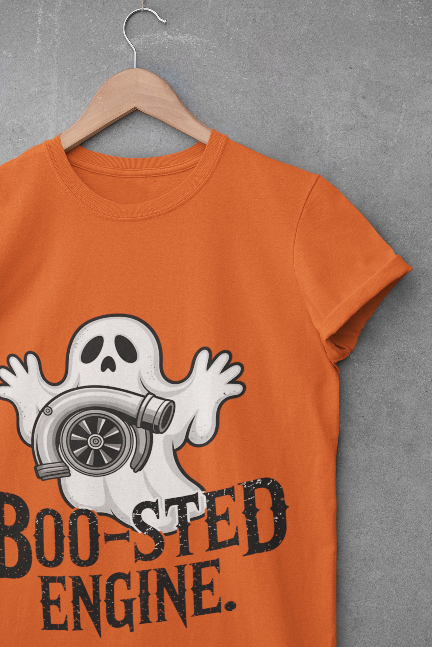 Boo-sted Engine Halloween T-Shirt