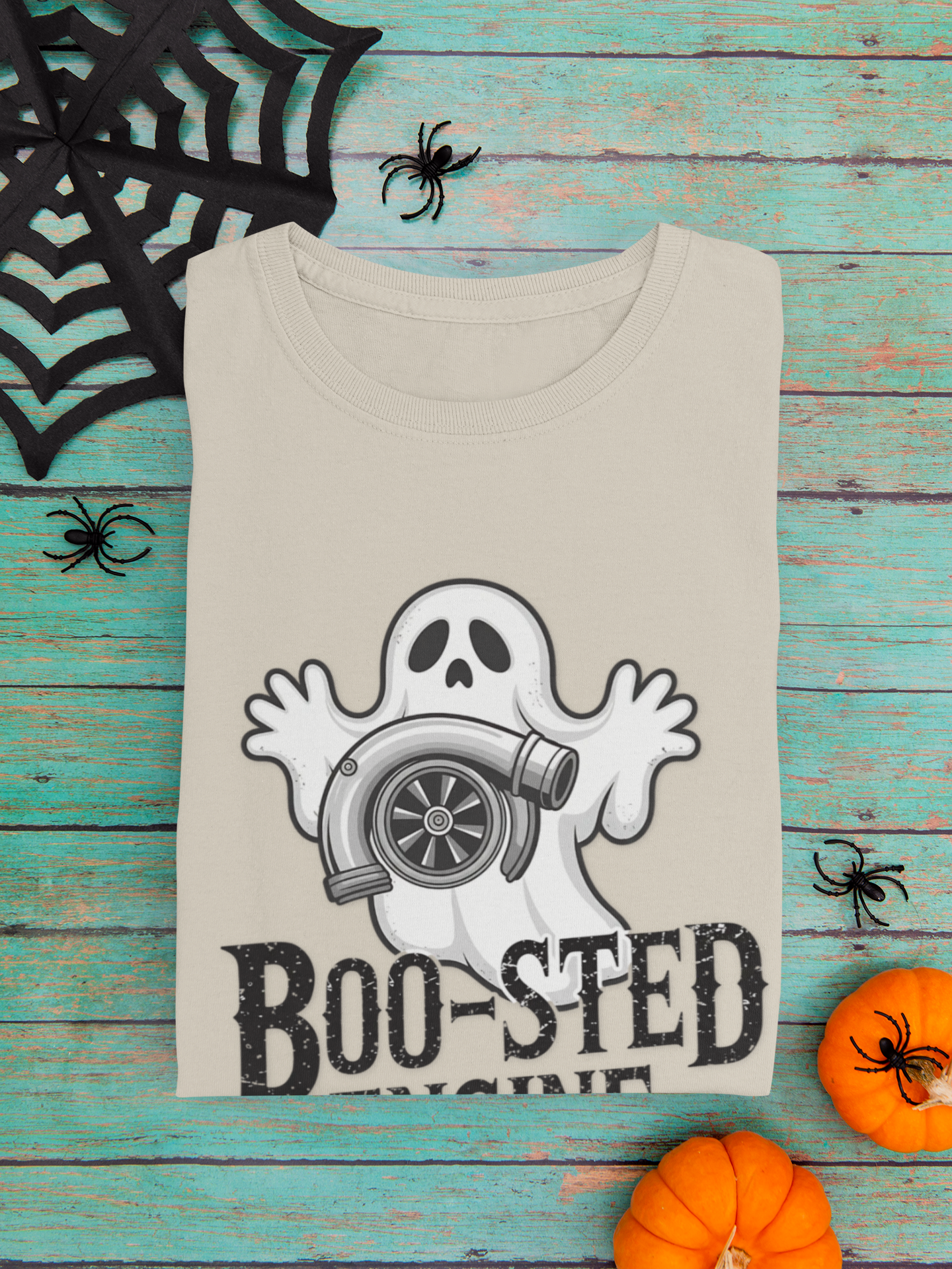 Boo-sted Engine Halloween T-Shirt