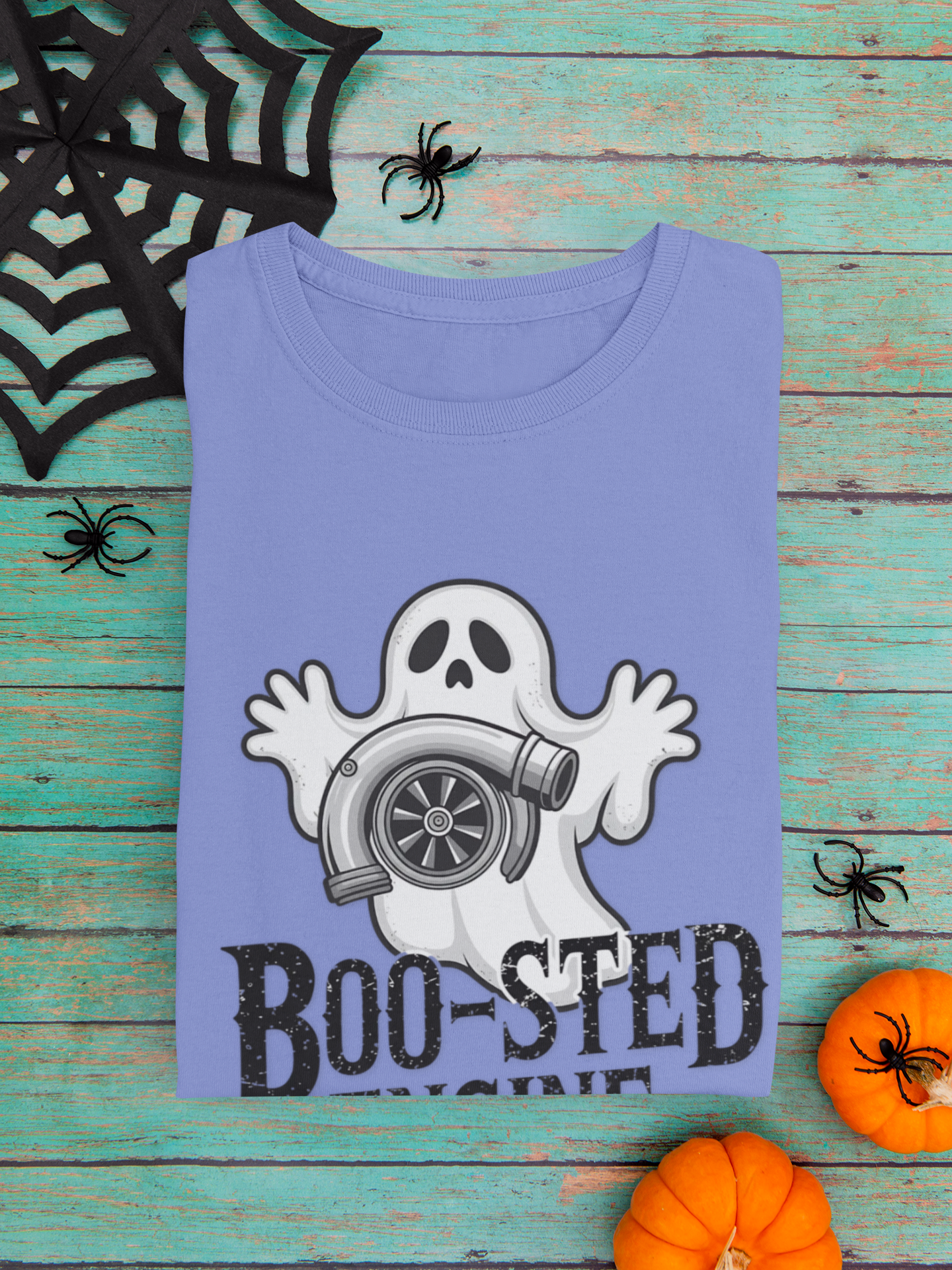 Boo-sted Engine Halloween T-Shirt