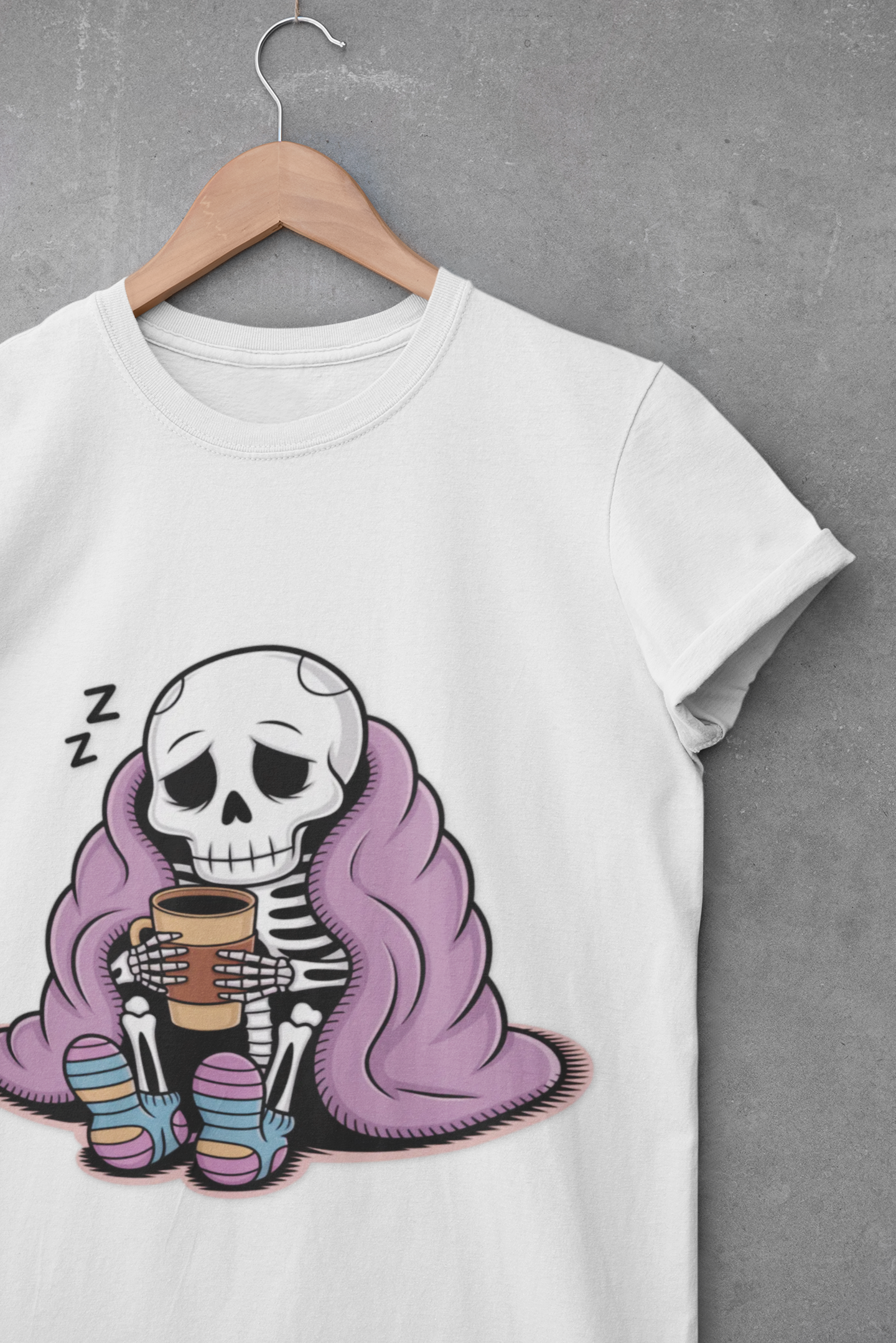 Sick Skeleton Softstyle Unisex T-Shirt