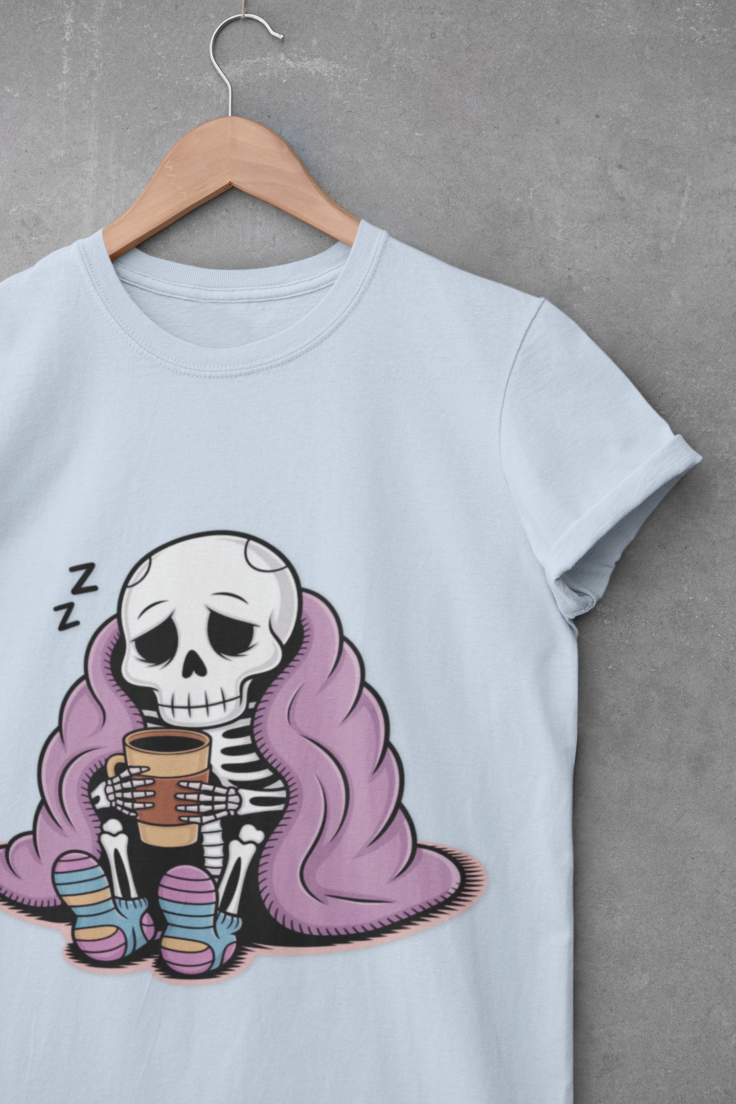 Sick Skeleton Softstyle Unisex T-Shirt
