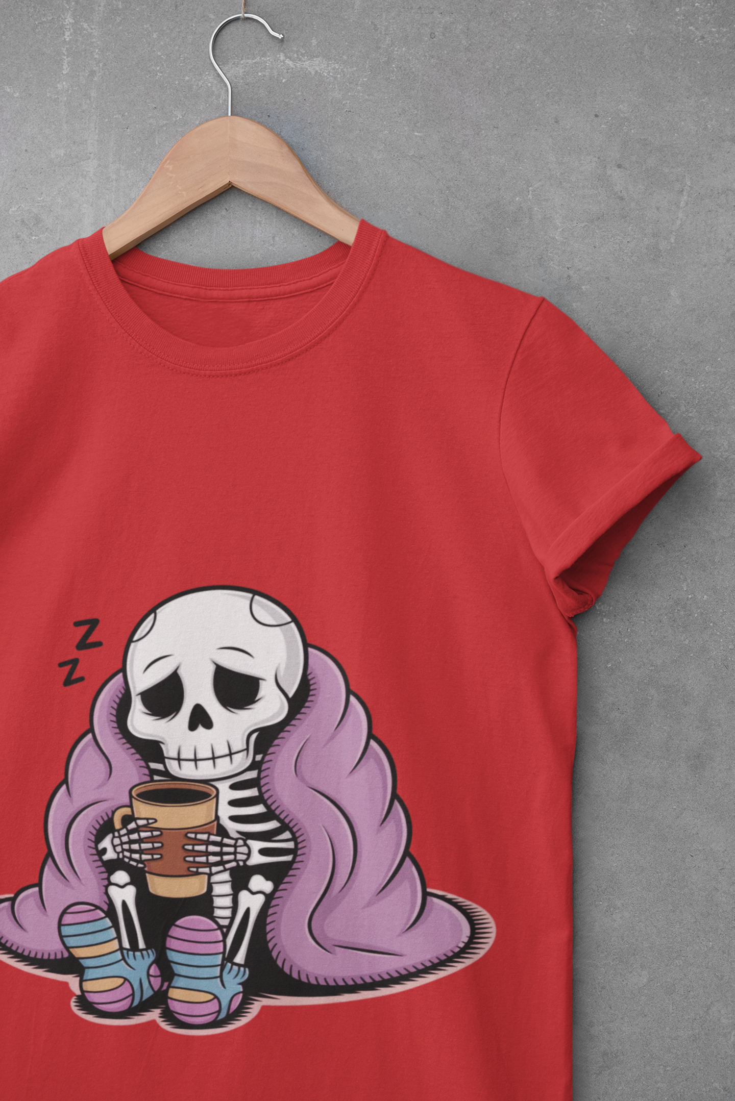 Sick Skeleton Softstyle Unisex T-Shirt