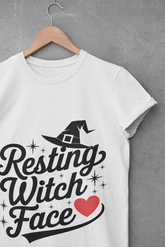 Witch Face Unisex Softstyle T-Shirt