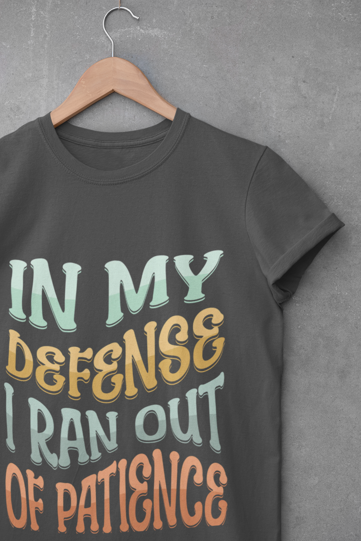 Run out of Patience Unisex Softstyle T-Shirt