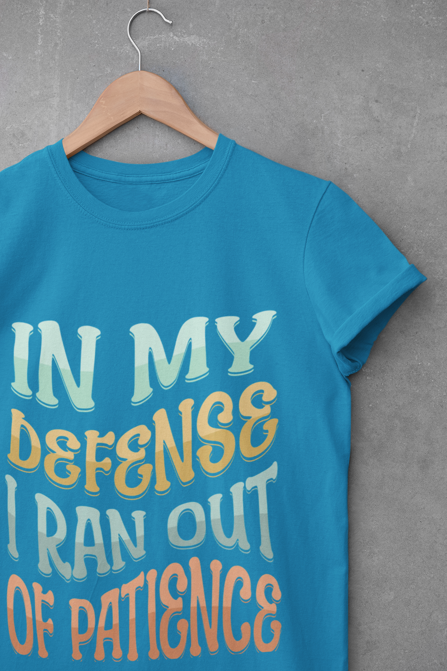 Run out of Patience Unisex Softstyle T-Shirt