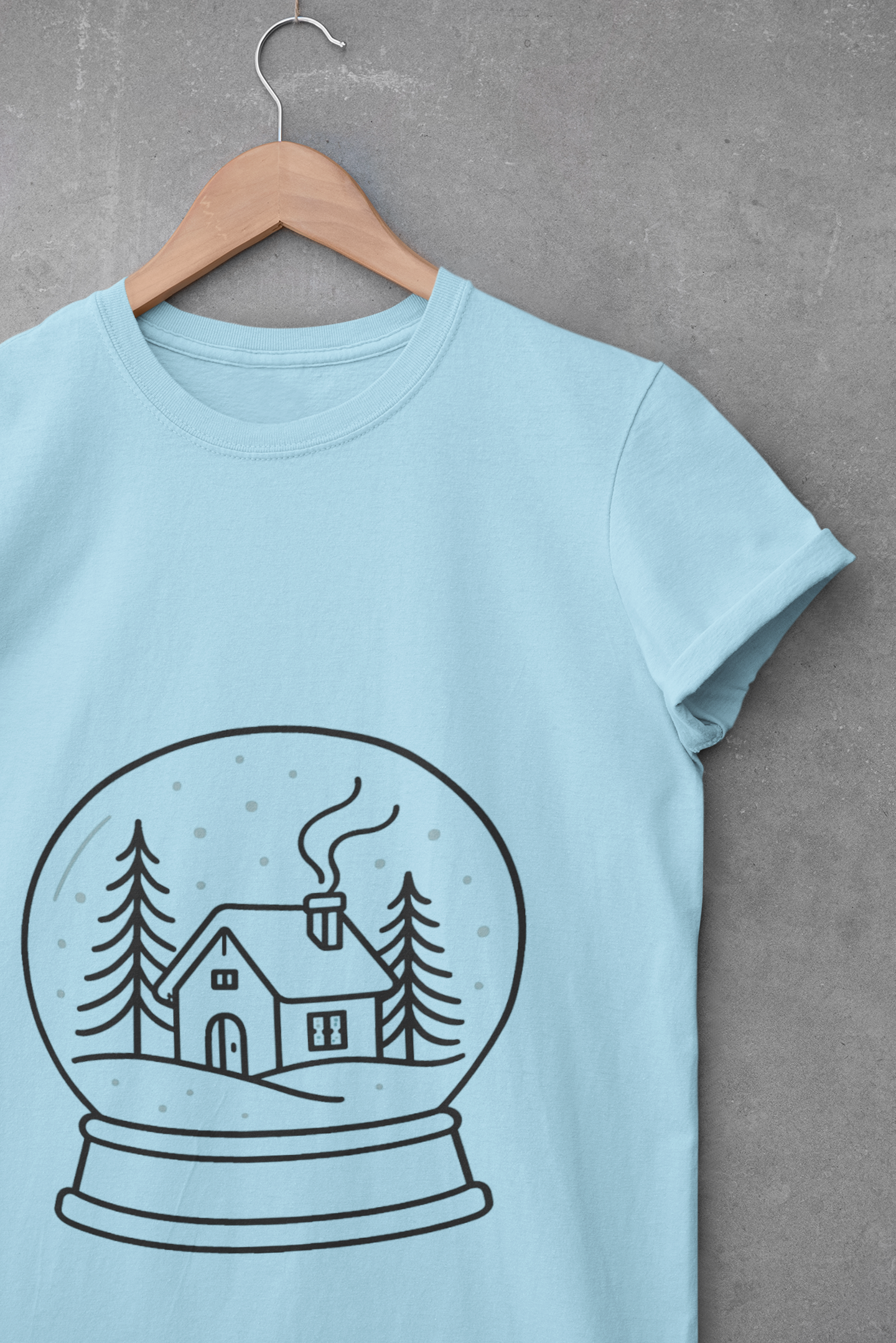 Snow Globe Unisex Softstyle T-Shirt
