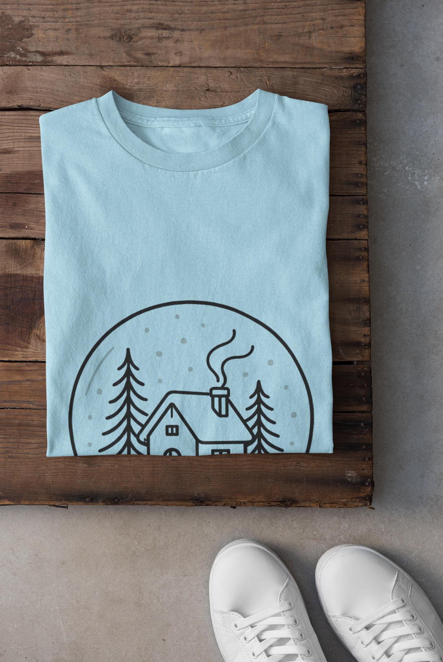Snow Globe Unisex Softstyle T-Shirt