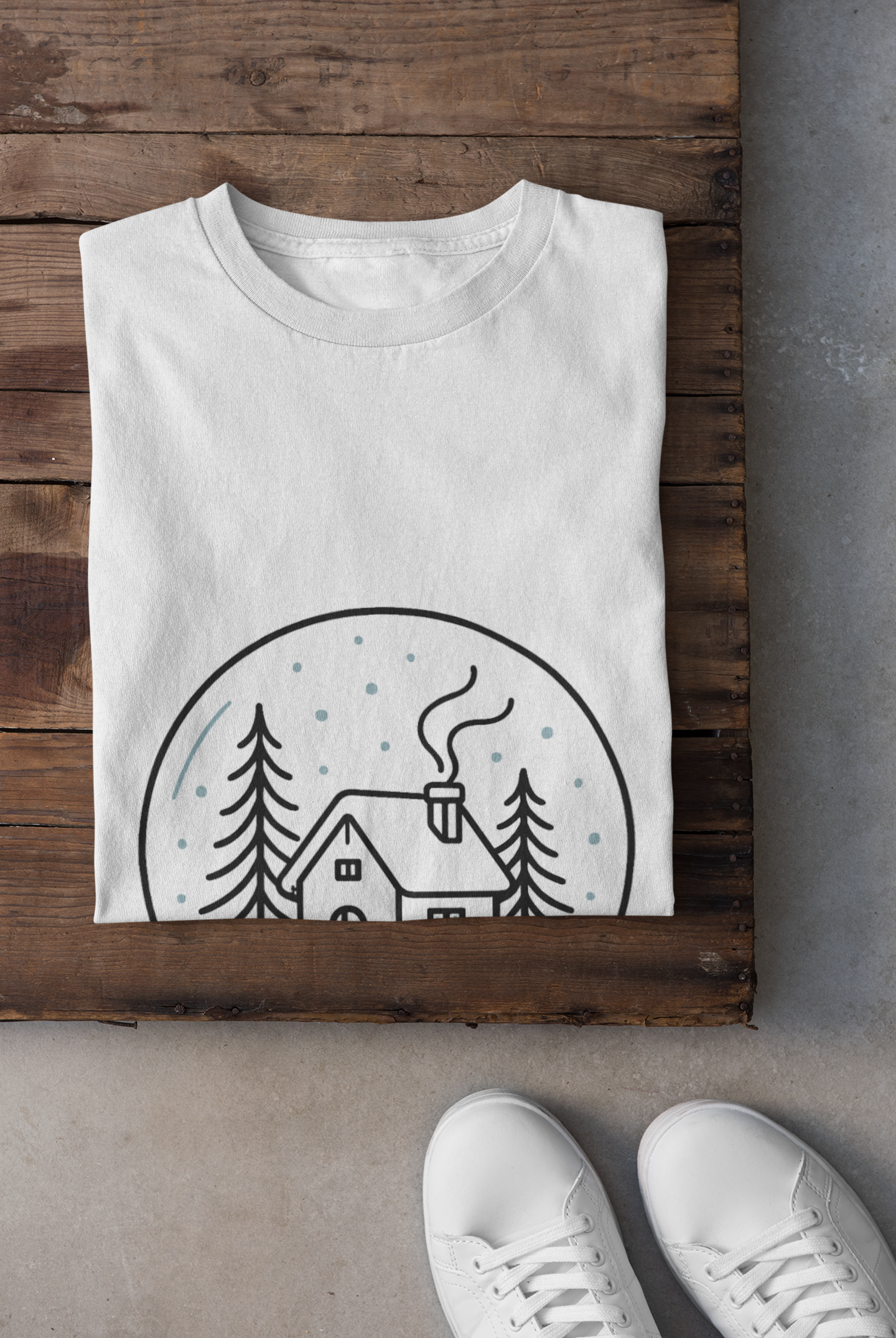 Snow Globe Unisex Softstyle T-Shirt