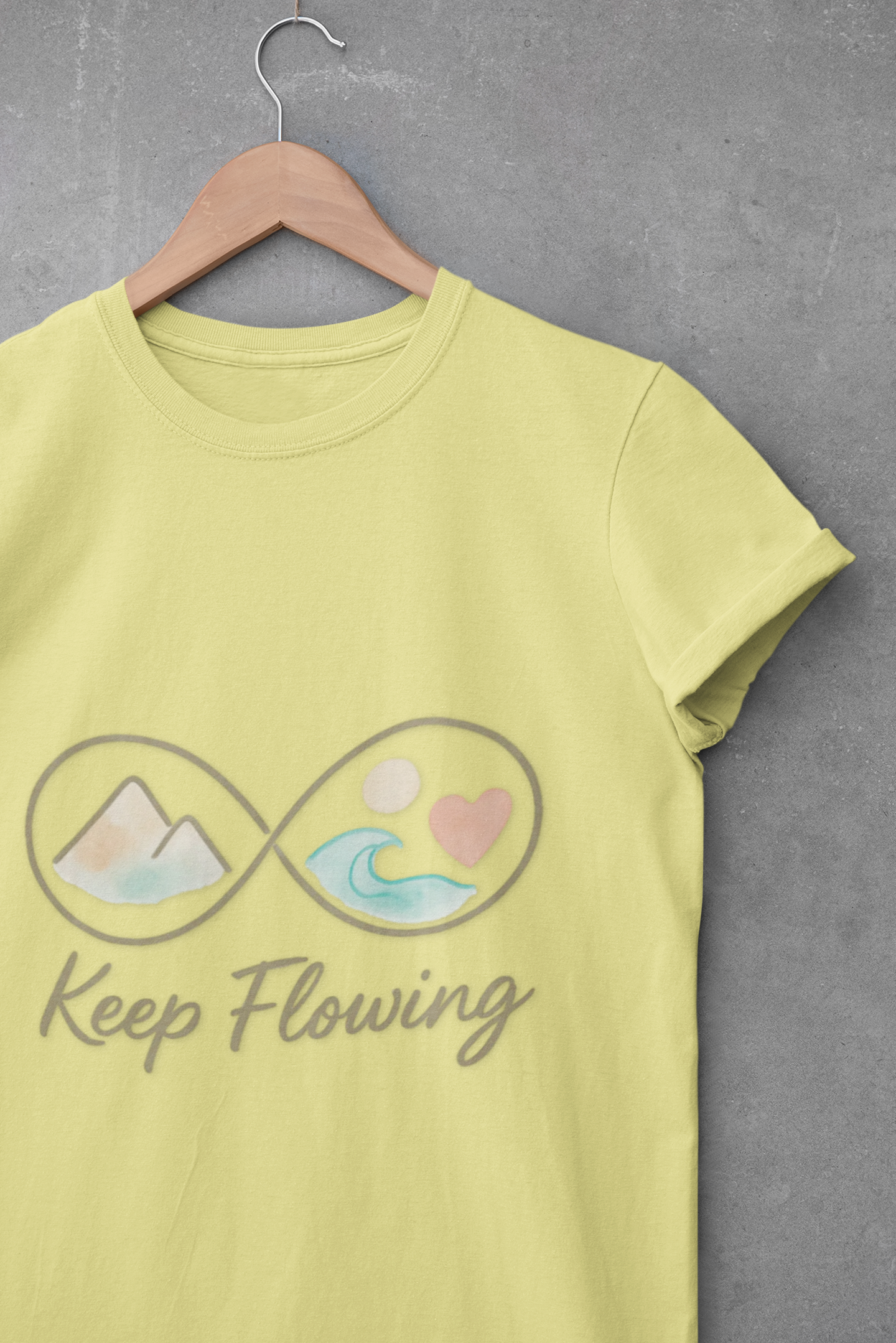 Keep Flowing Unisex Softstyle T-Shirt