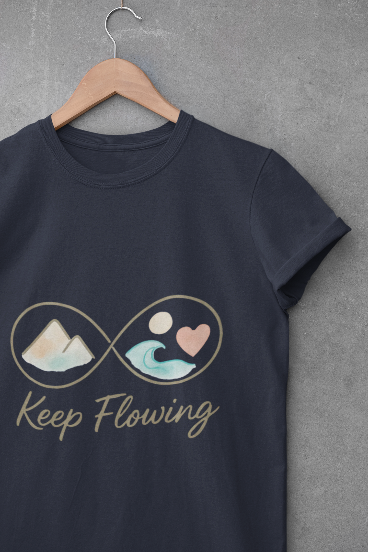 Keep Flowing Unisex Softstyle T-Shirt