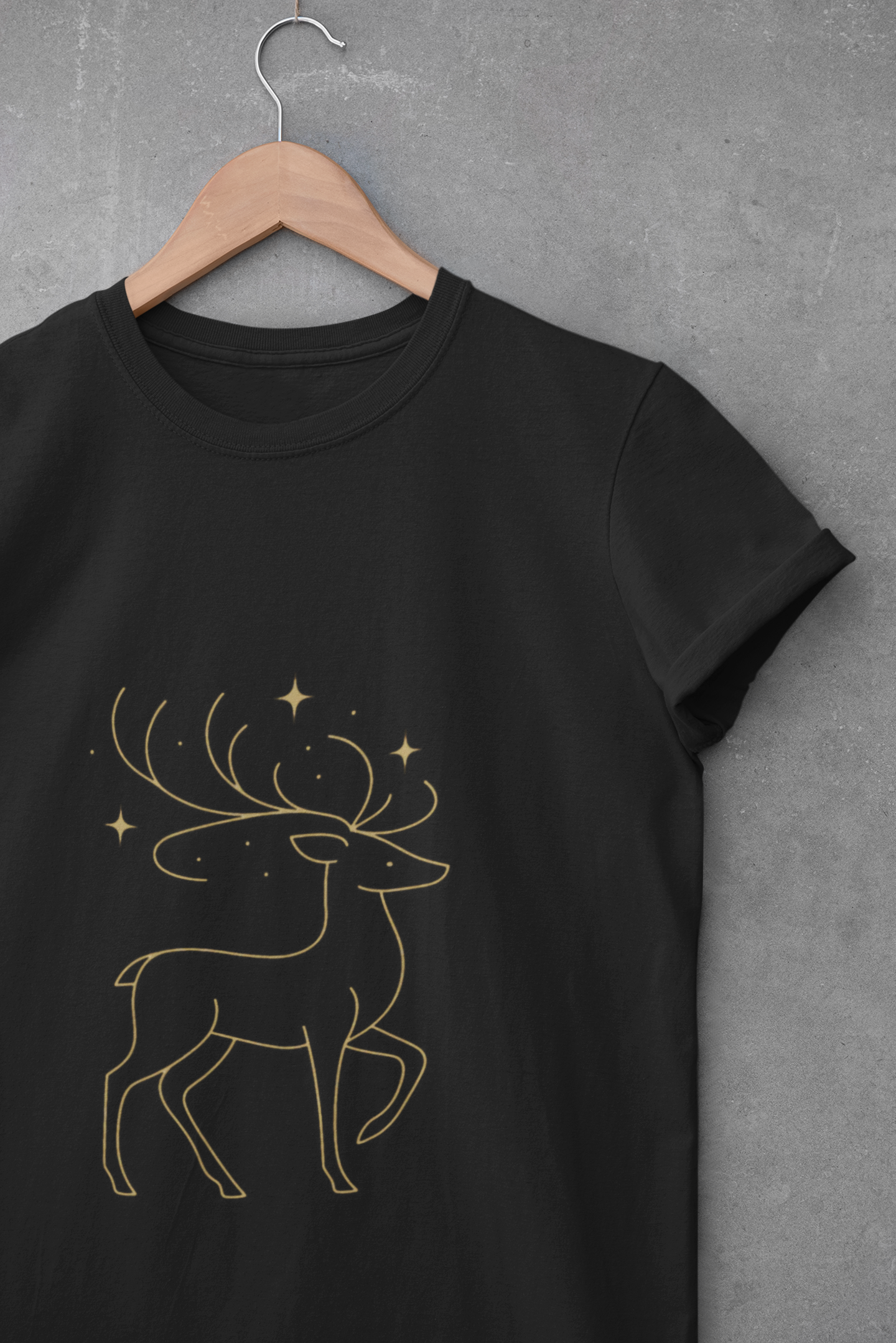 Reindeer Starry Nights T-Shirt