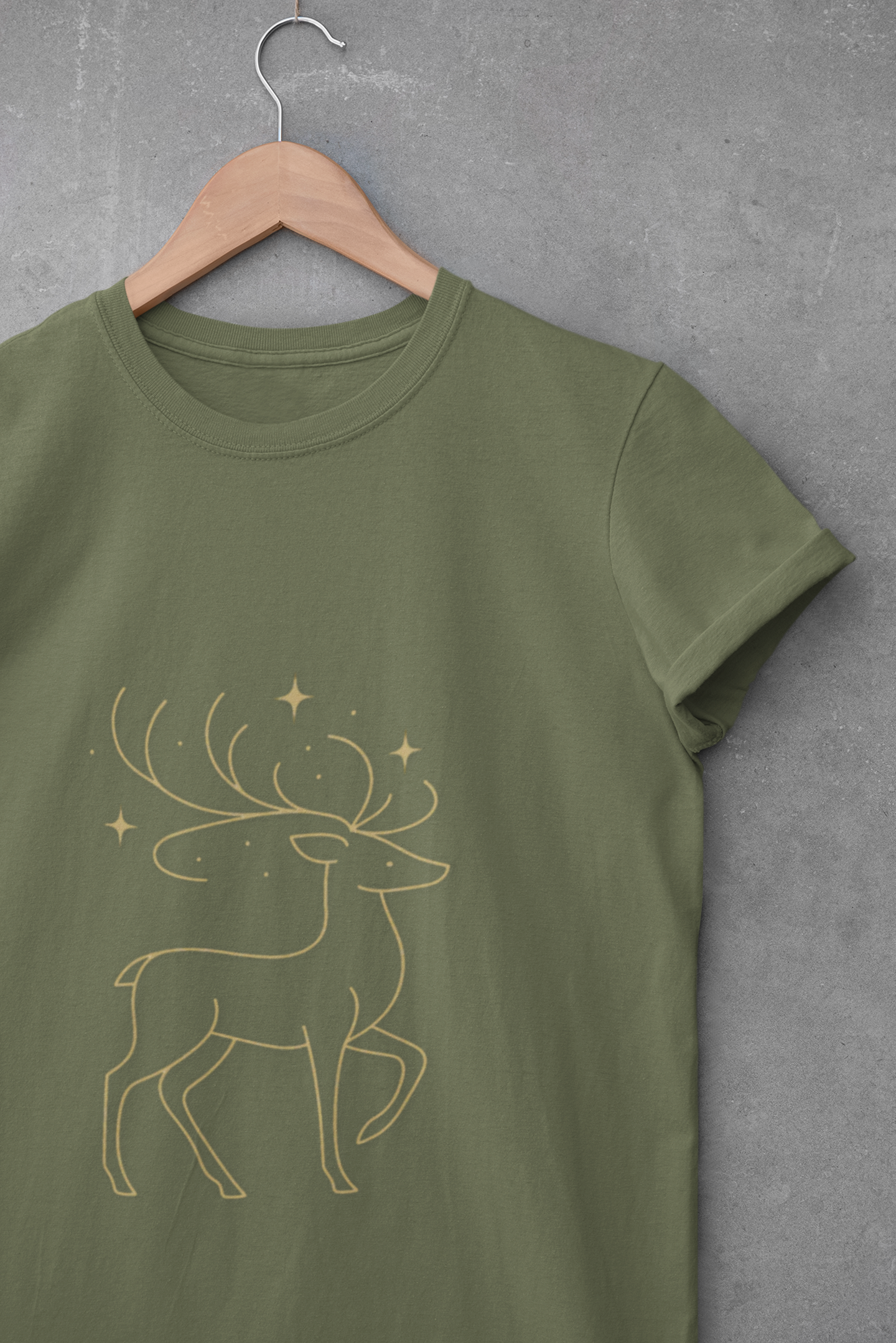 Reindeer Starry Nights T-Shirt