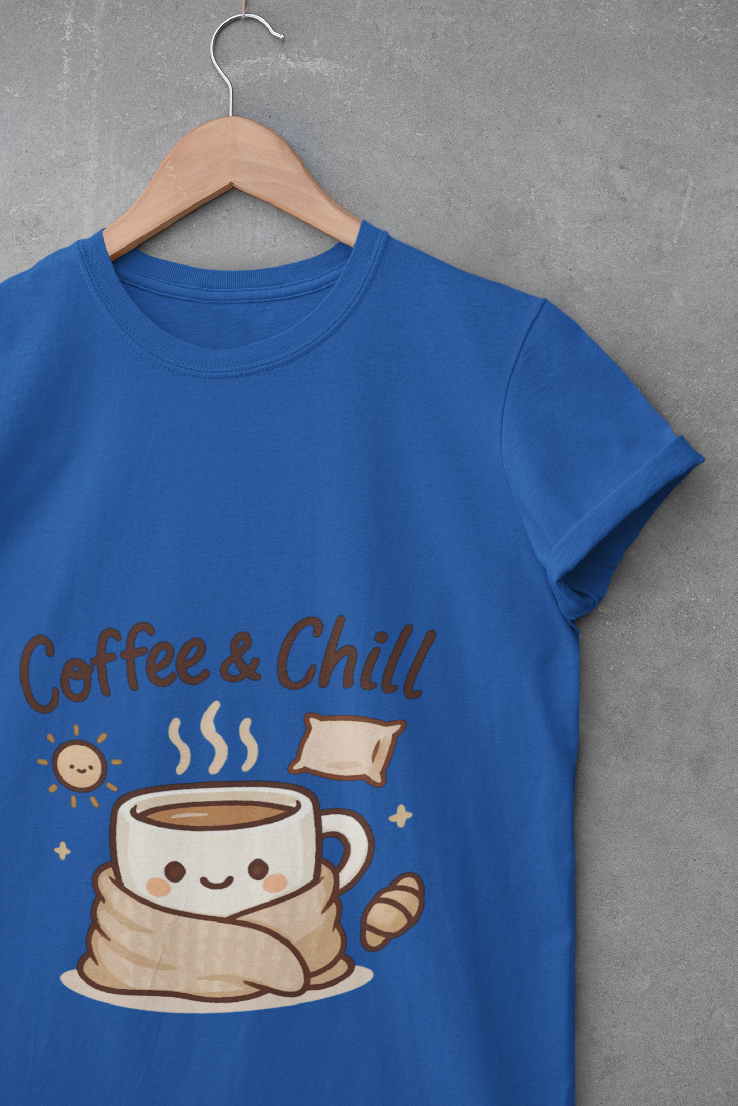 Coffee & Chill Unisex Softstyle Unisex T-Shirt