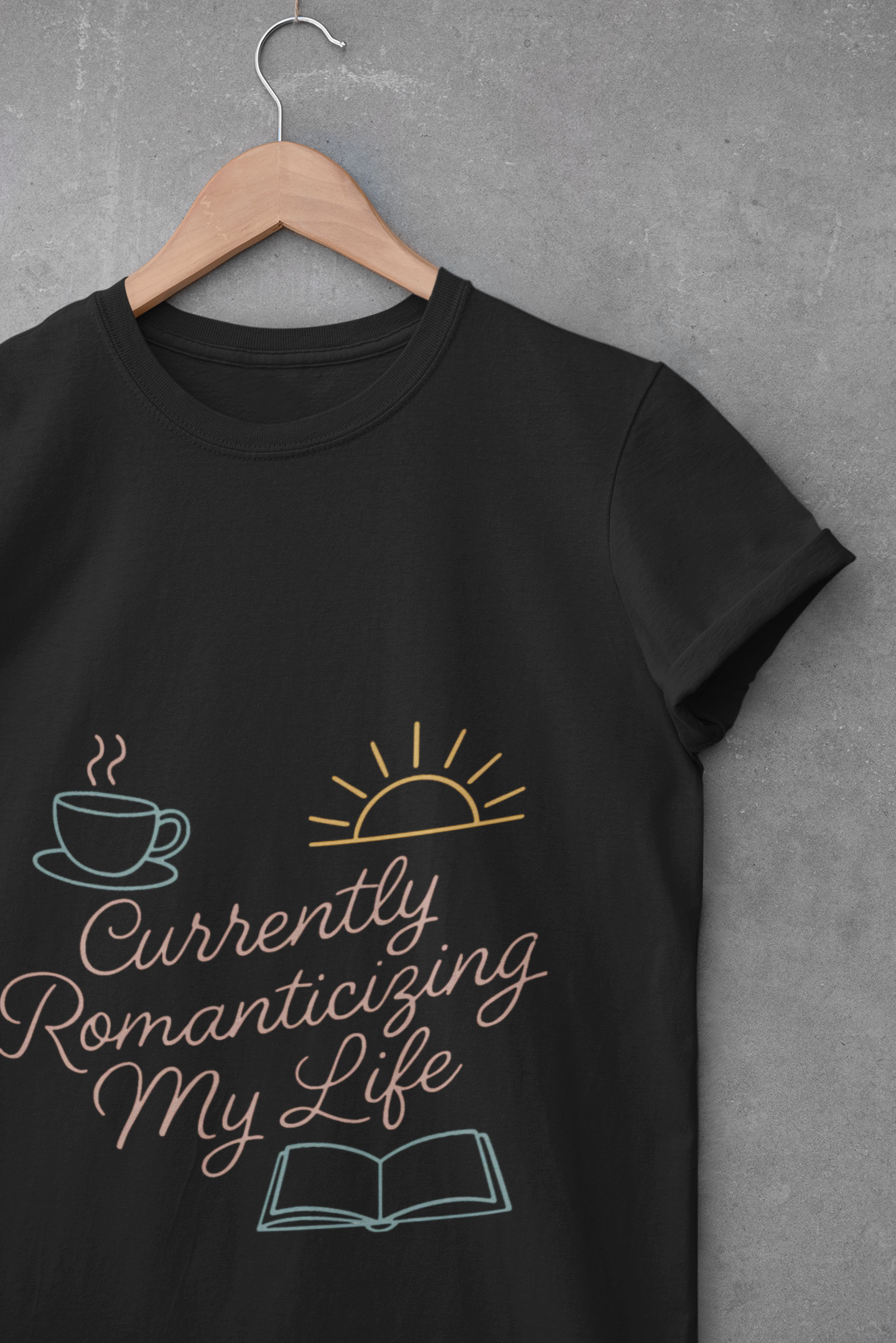 Currently Romanticizing My Life - Unisex Softstyle T-Shirt