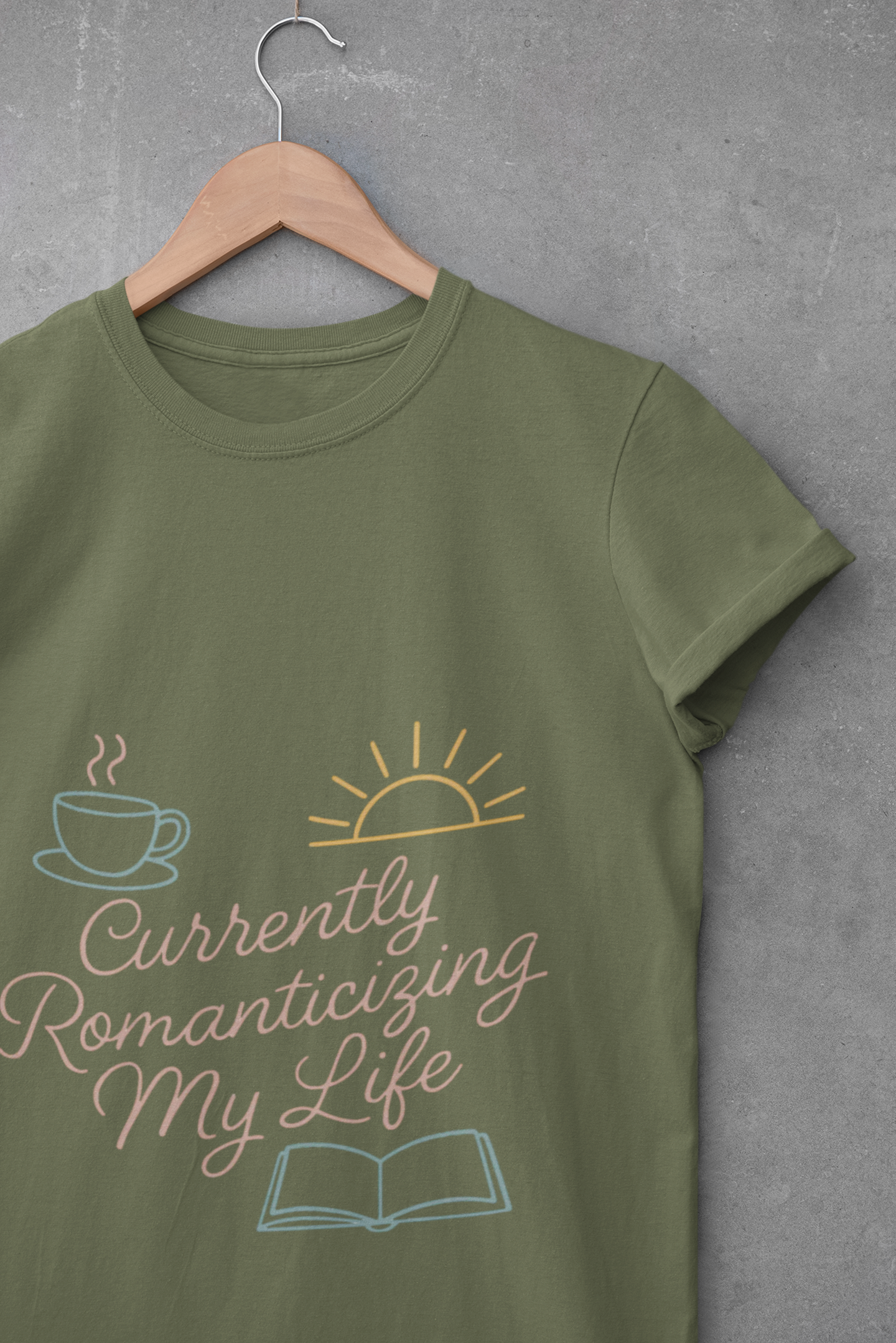 Currently Romanticizing My Life - Unisex Softstyle T-Shirt