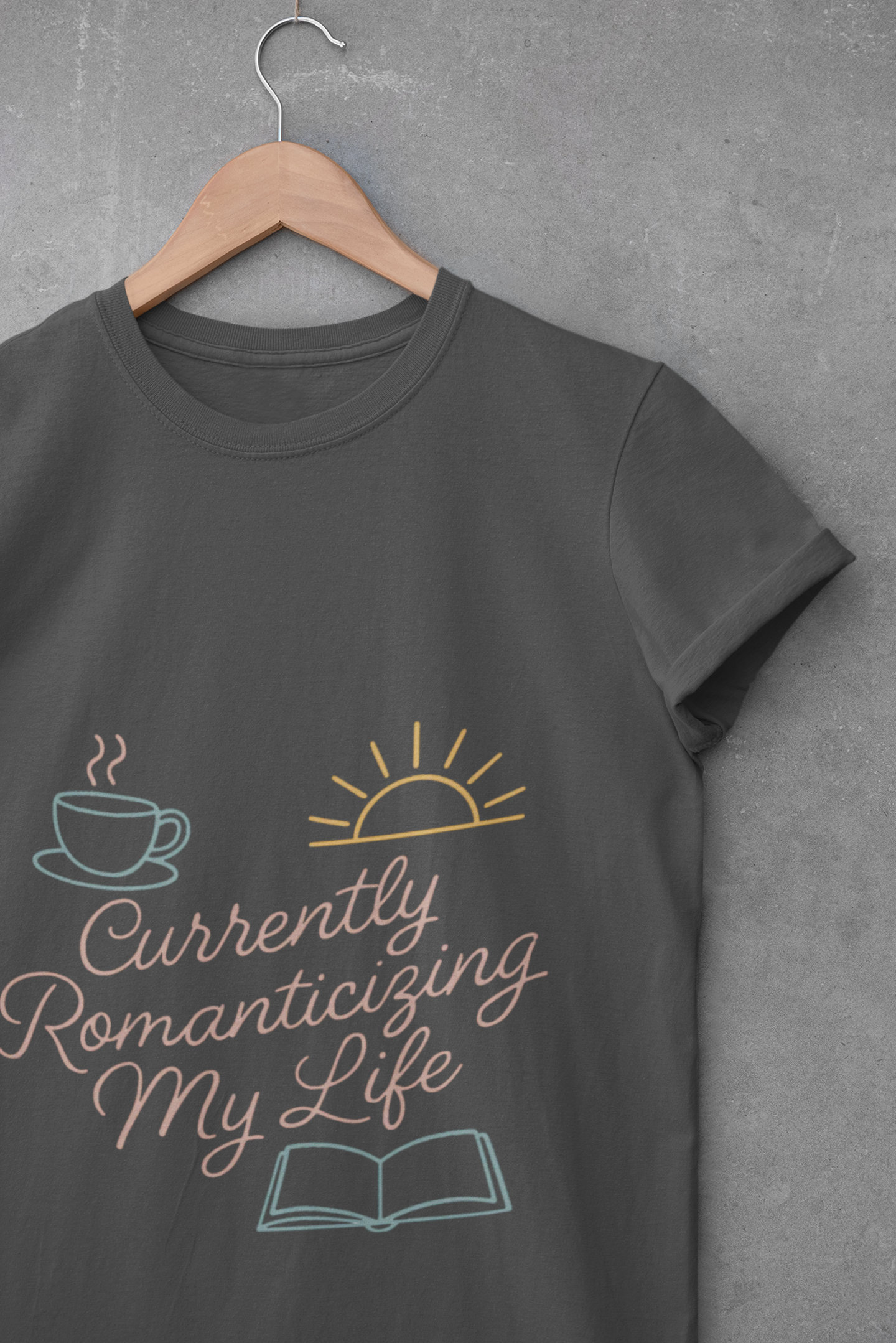 Currently Romanticizing My Life - Unisex Softstyle T-Shirt