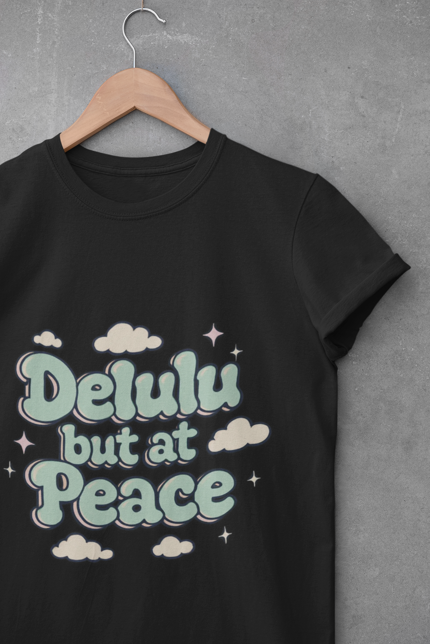 Delulu But at Peace Unisex T-Shirt
