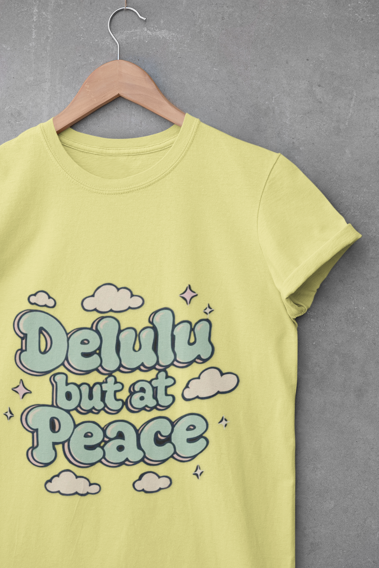 Delulu But at Peace Unisex T-Shirt
