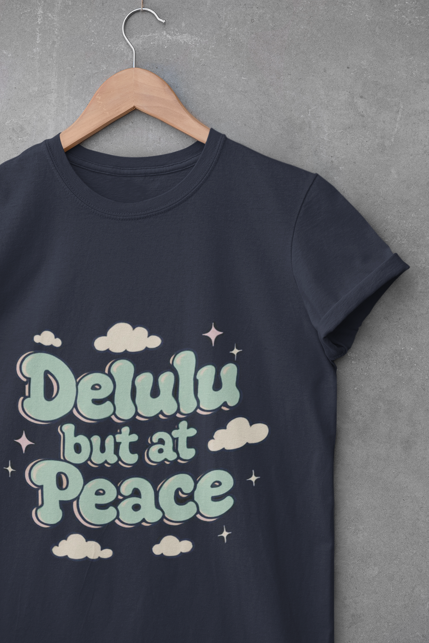 Delulu But at Peace Unisex T-Shirt