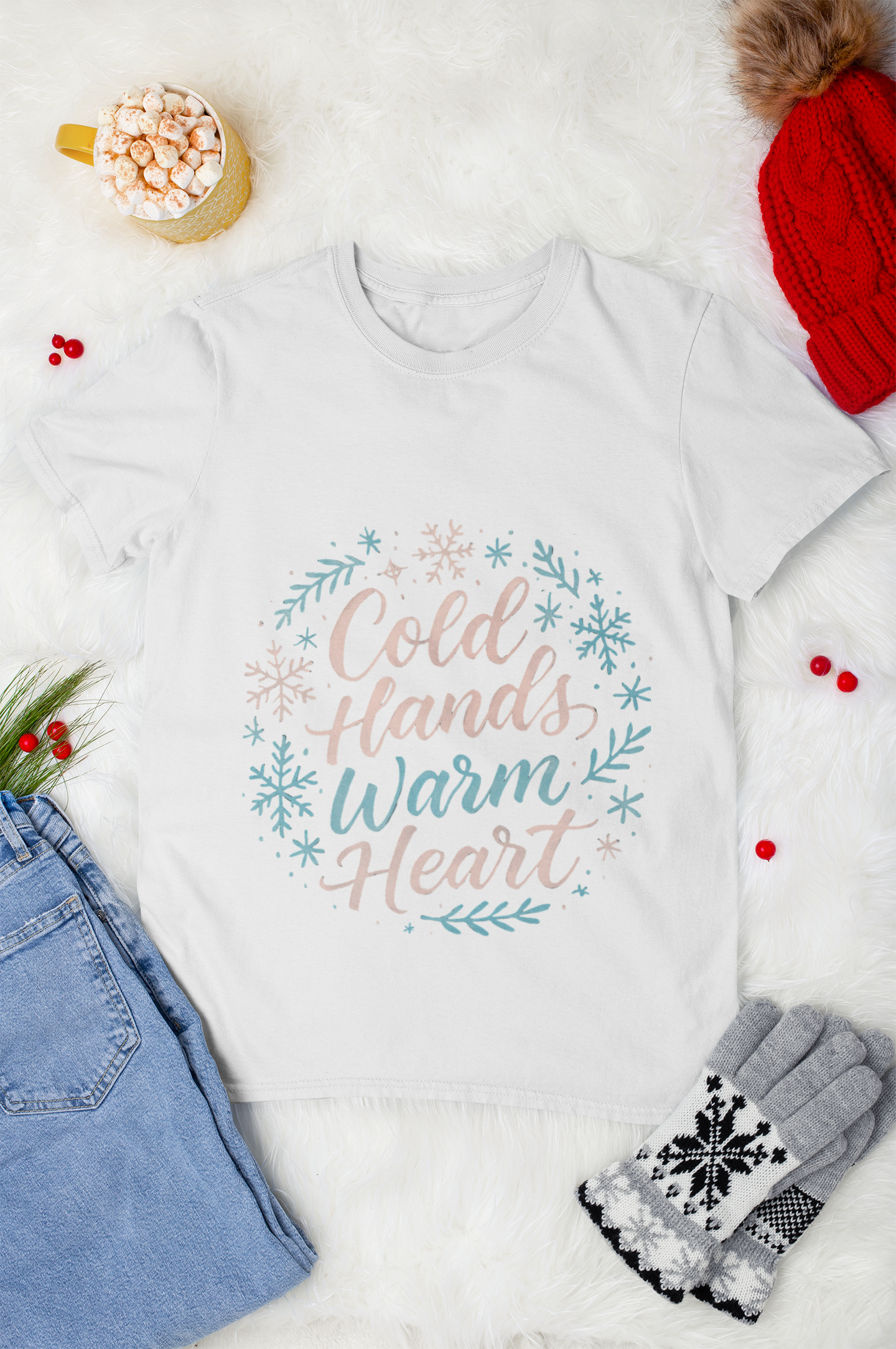 Cold Hands Warm Heart Unisex T-Shirt