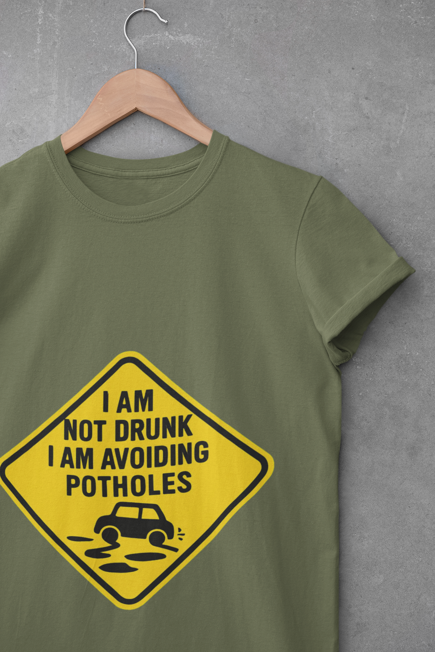 Funny Pothole Avoidance Unisex T-Shirt