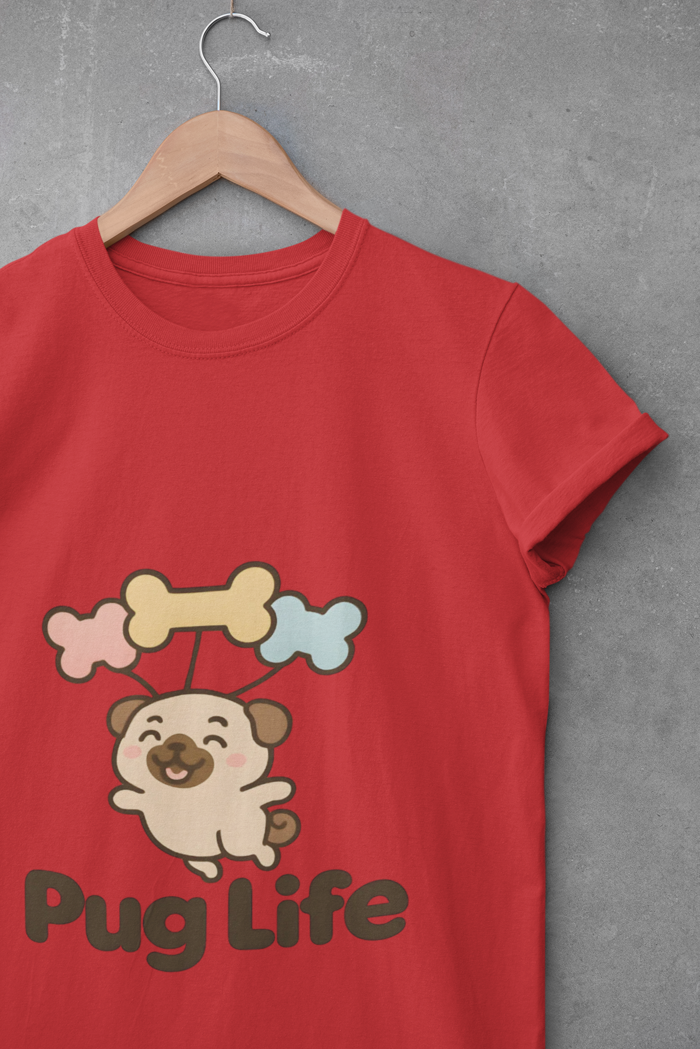 Cute Pug Life Unisex T-Shirt