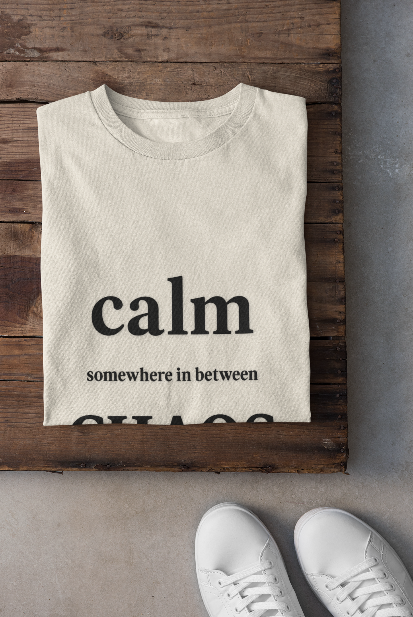 Calm in Chaos Softstyle Unisex T-Shirt