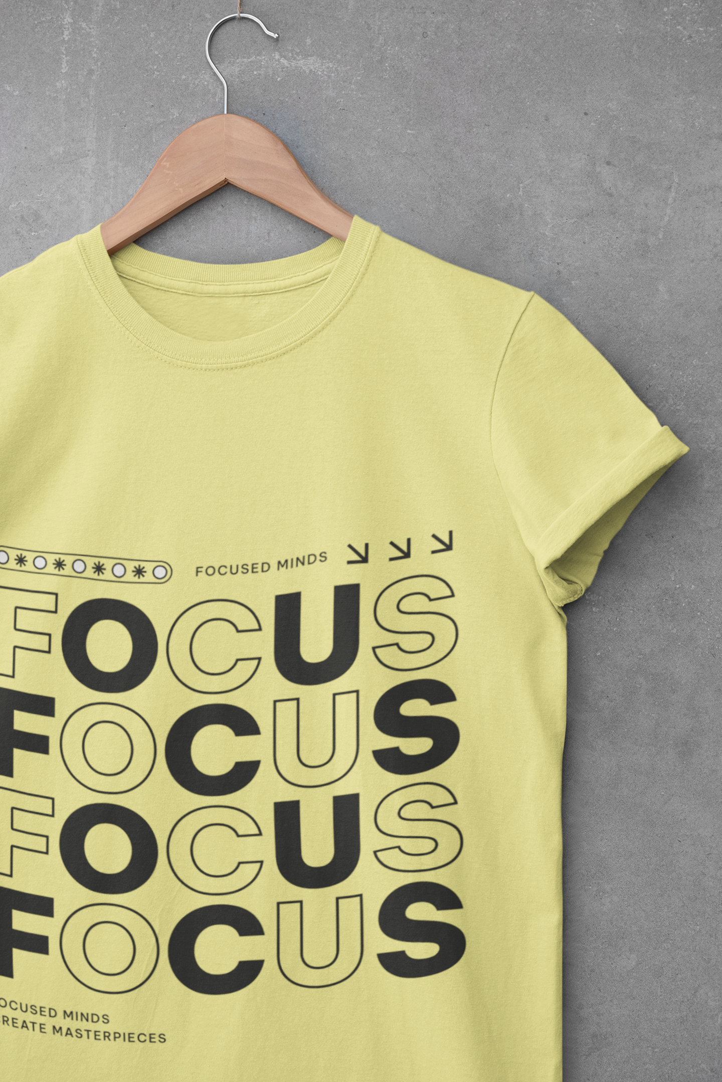 Focus Motivational Unisex T-Shirt