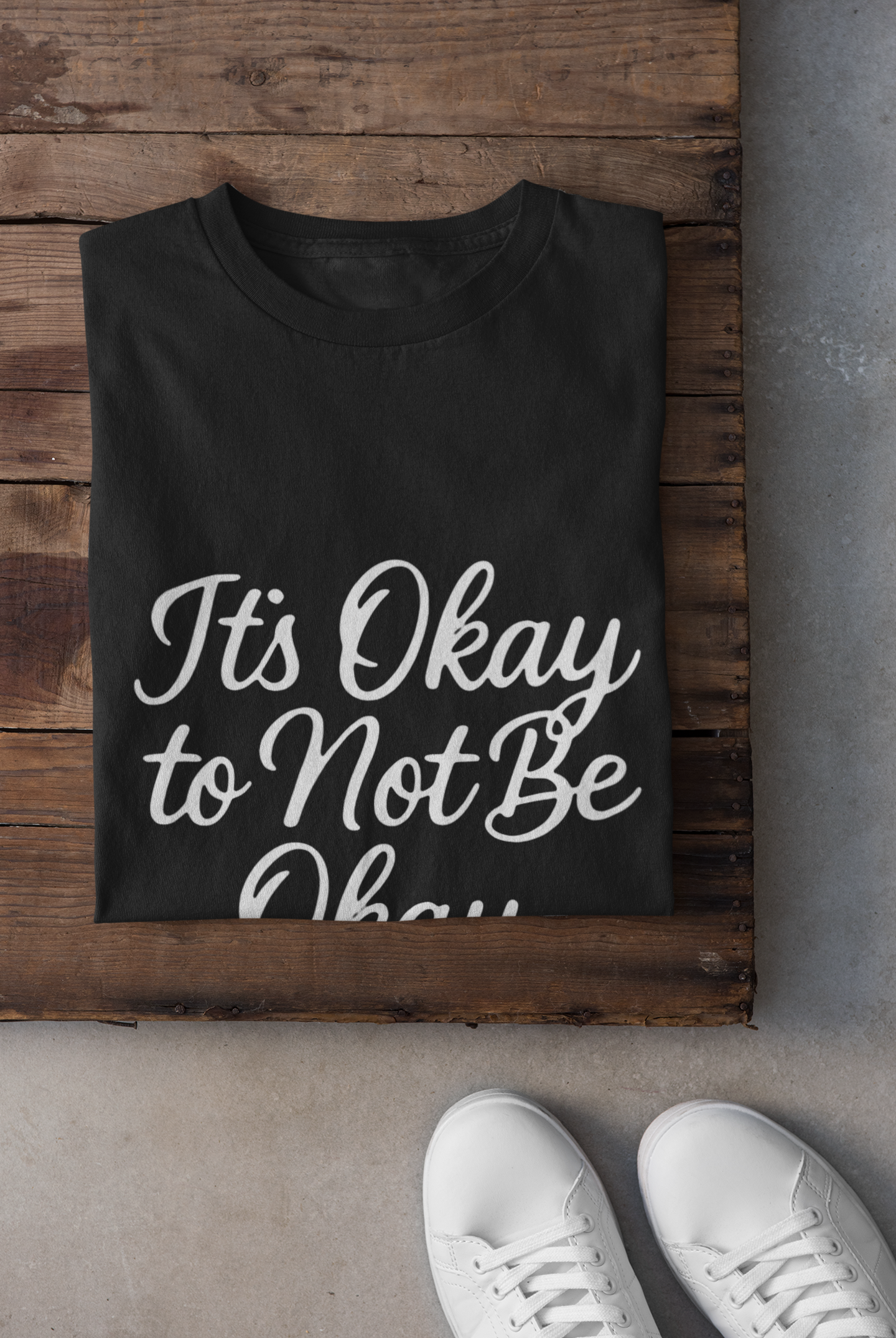 Unisex Softstyle T-Shirt - "It's Okay to Not Be Okay"