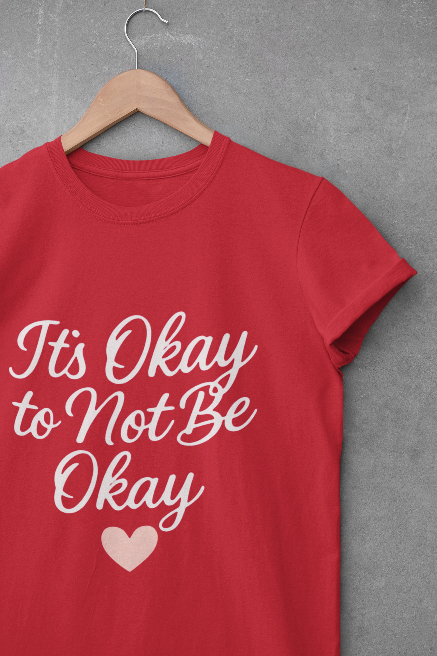 Unisex Softstyle T-Shirt - "It's Okay to Not Be Okay"