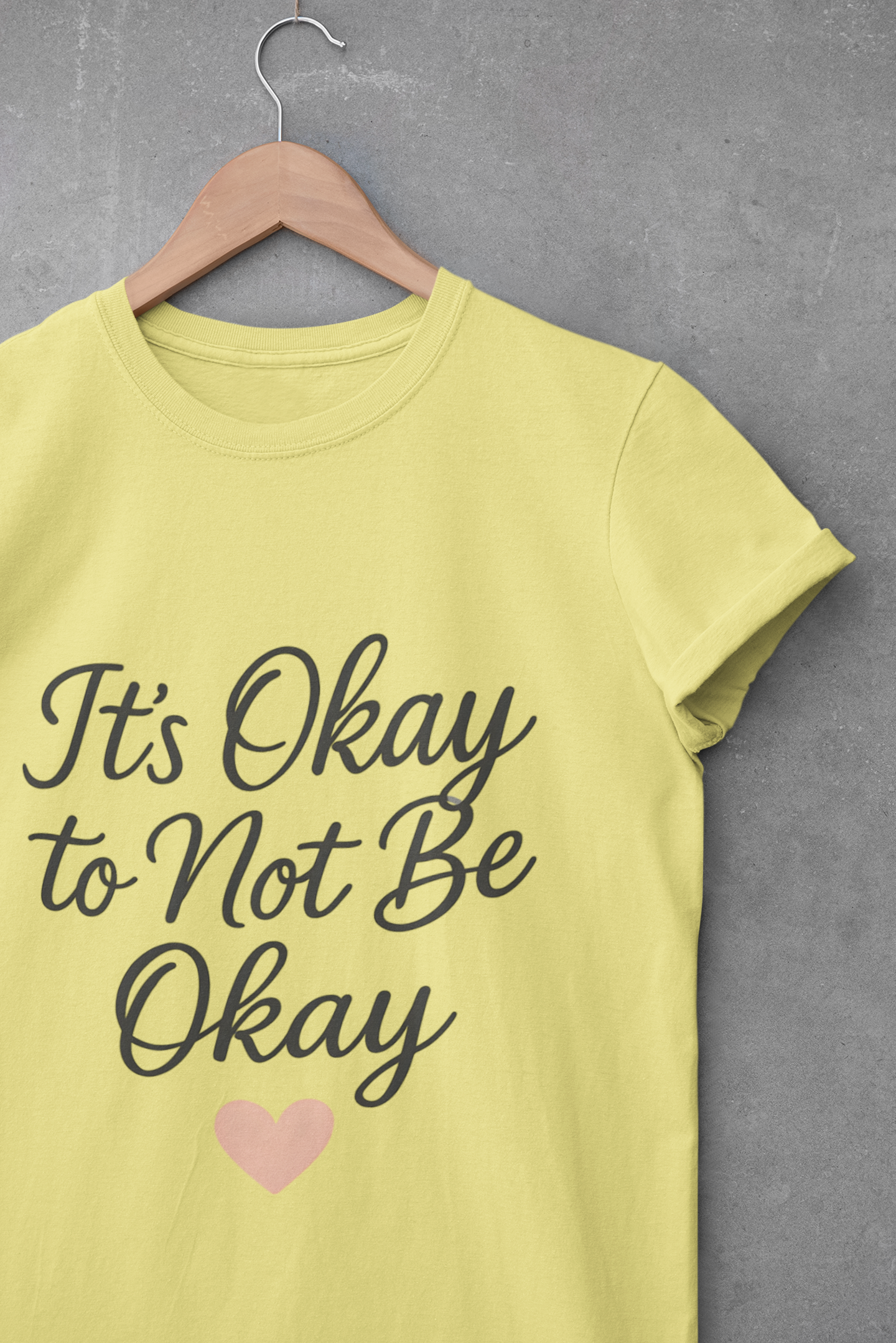 Unisex Softstyle T-Shirt - "It's Okay to Not Be Okay"